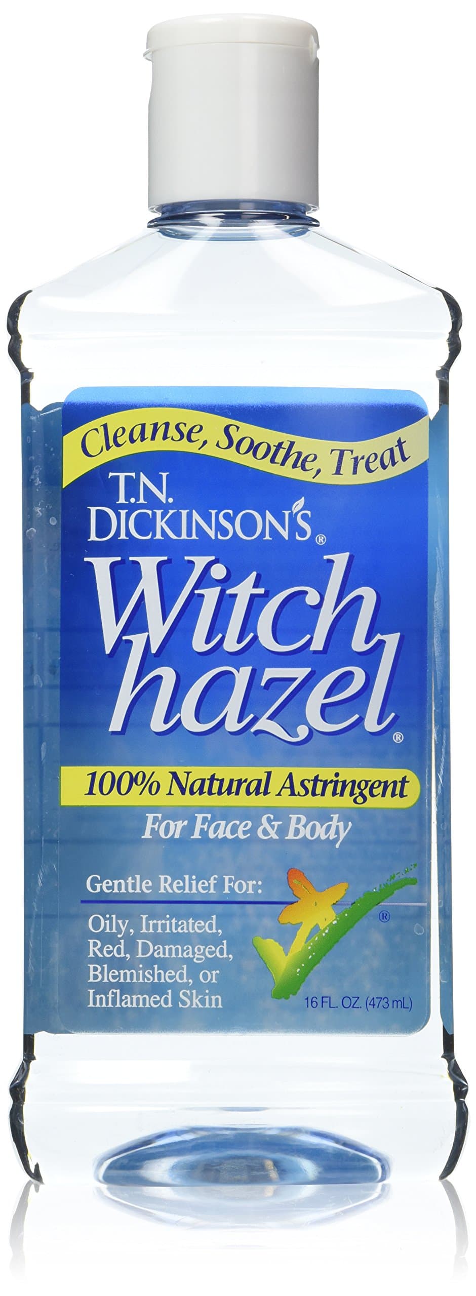 TN Dickinson's Witch Hazel Natural Astringent, 16 oz