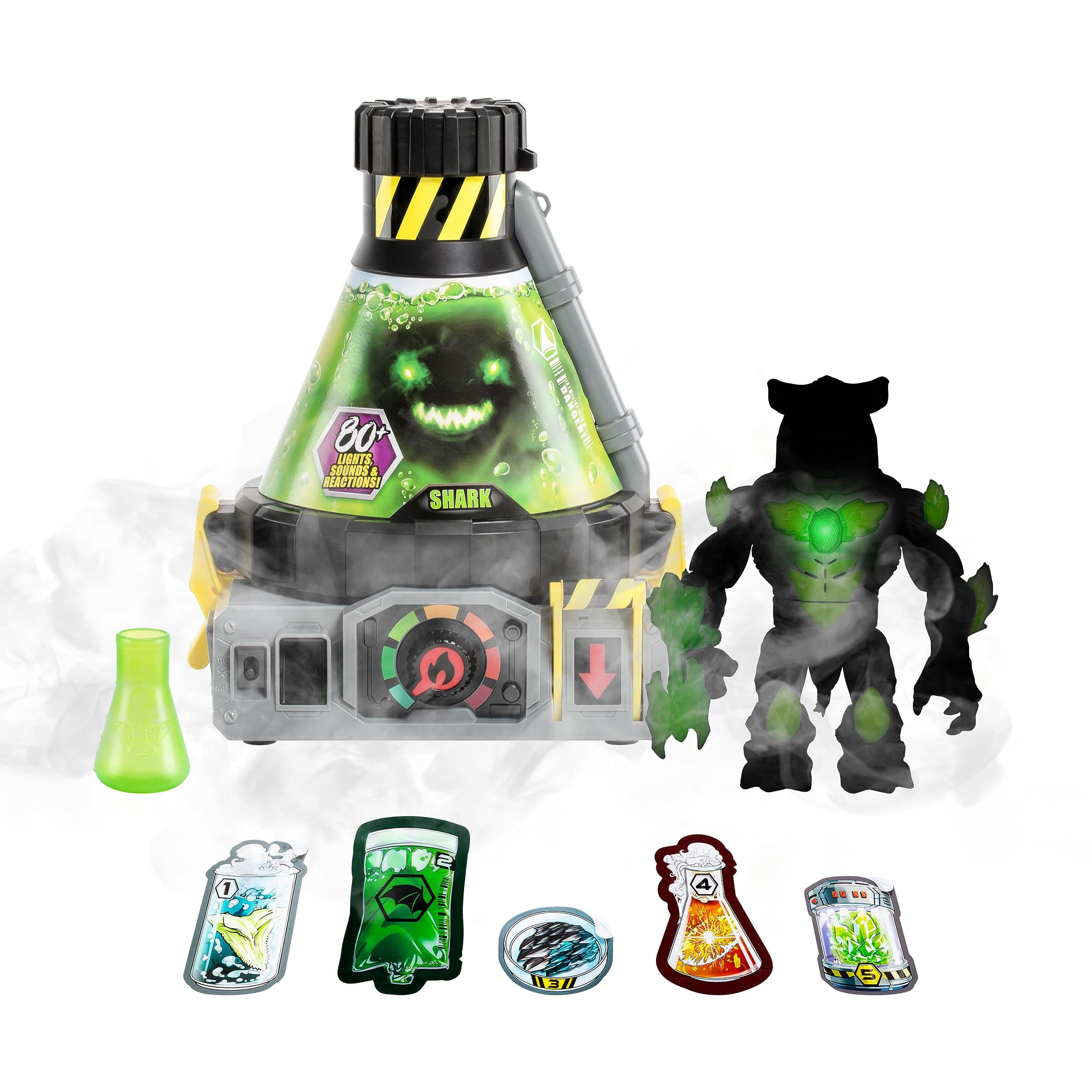 Shark Beast Creator - Add Ingredients And Follow The Experiment's Steps To Create Your Beast! With Real Bio Mist And 80+ Lights, Sounds And Reactions