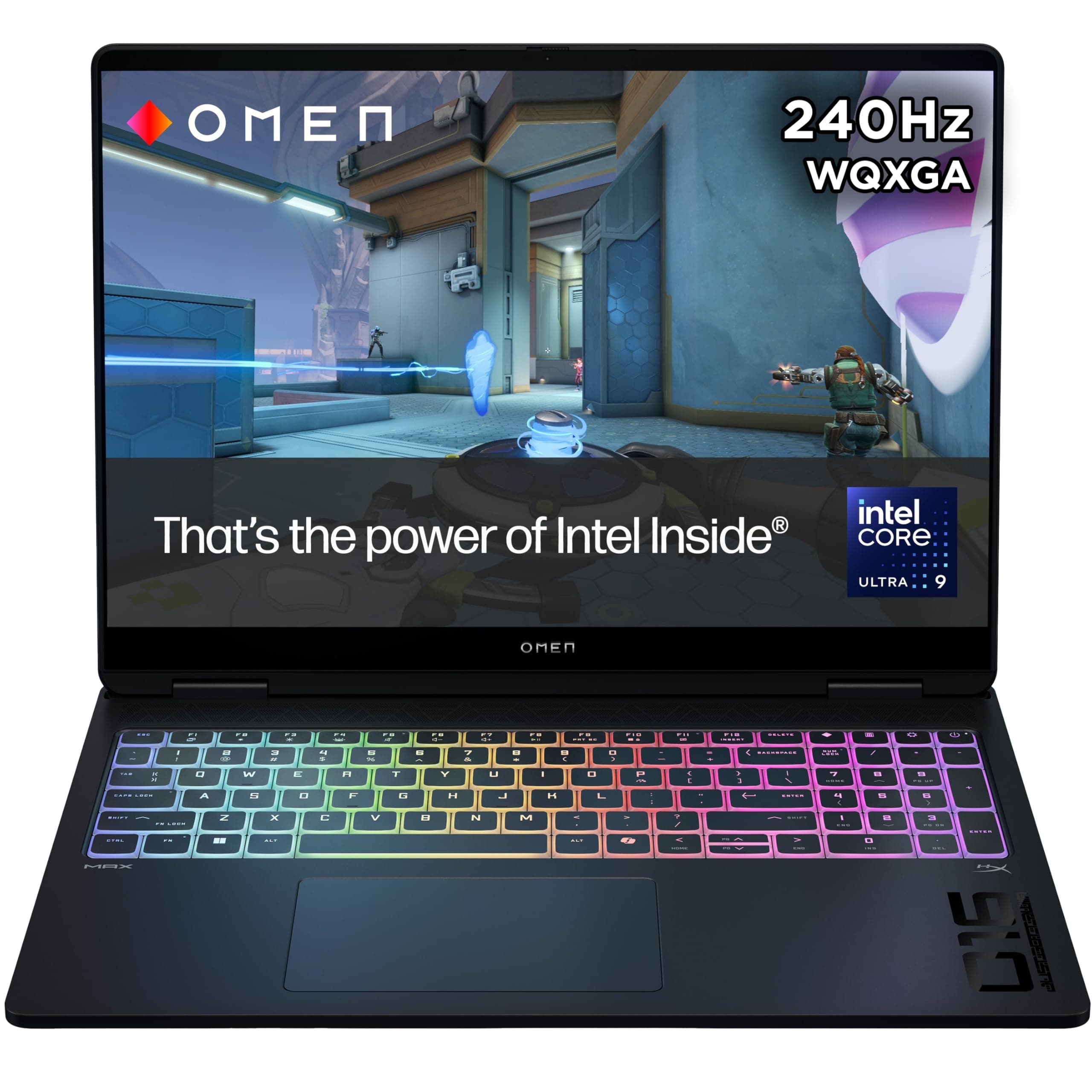 OMEN MAX 16" Gaming Laptop | Intel® Core™ Ultra 9-275HX Processor | 32GB RAM | 1TB SSD | NVIDIA GeForce RTX 5080 | 244 Hz VRR 2.5K WQXGA Anti-glare Display | Windows 11 | Fast charge | 16-ah0800sa