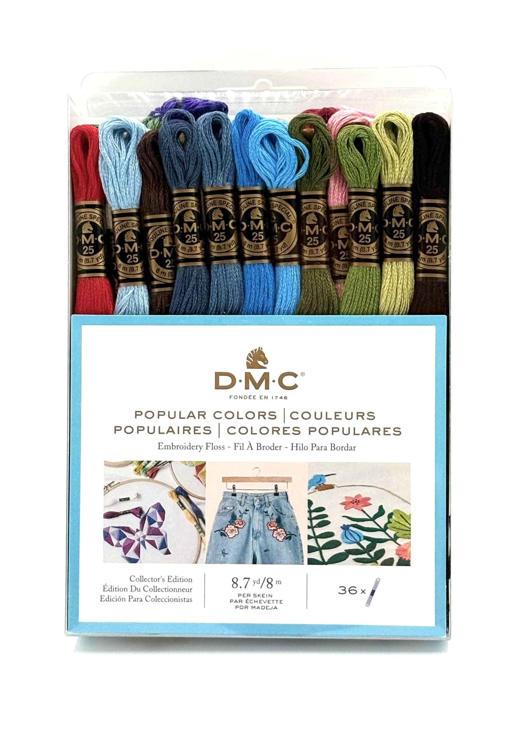 DMC Embroidery Floss - Popular Colors Collection
