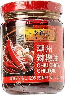 Lee Kum Kee Chiu Chow Chili Oil (7.2oz/205g)Pack of 4