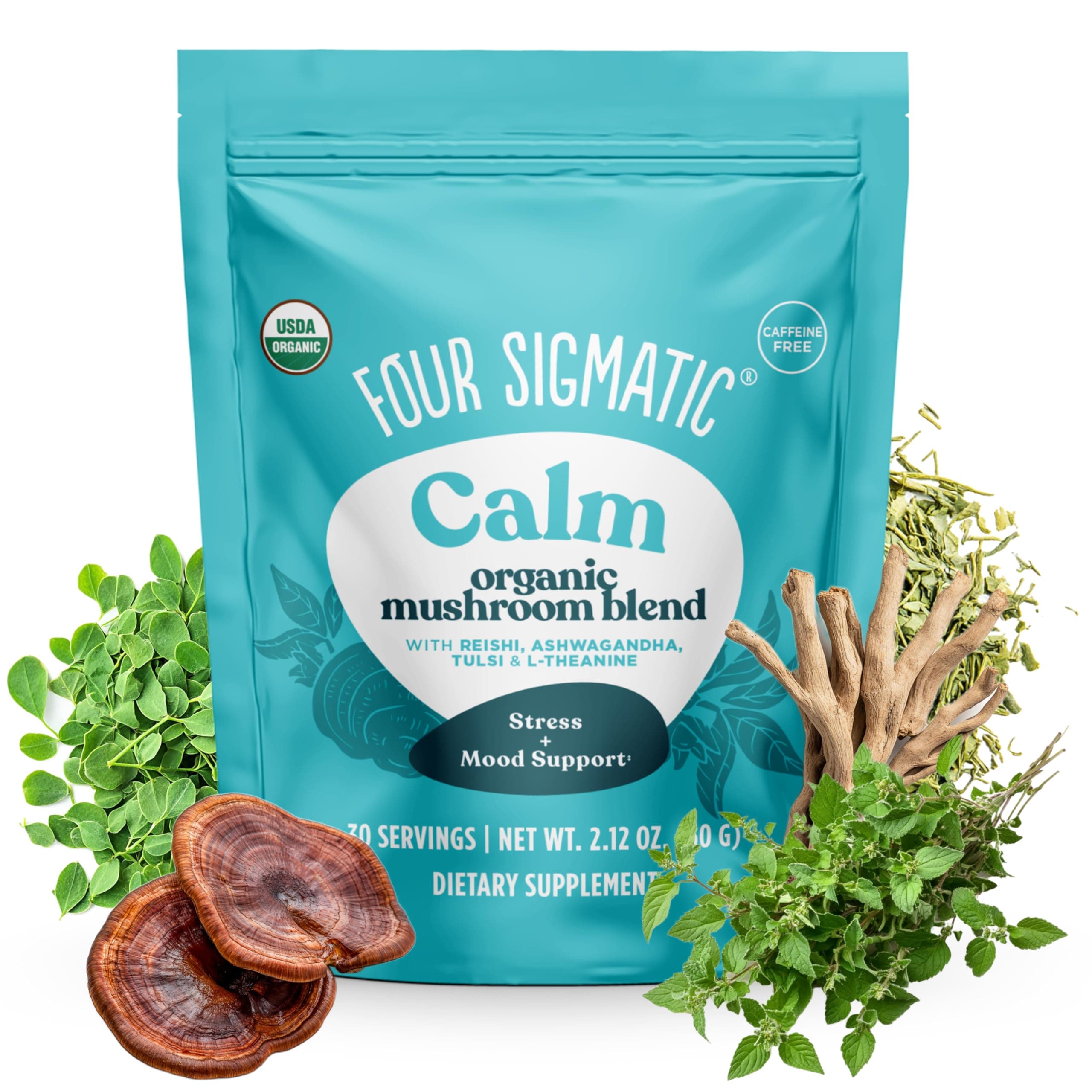 Four Sigmatic, Adaptogen Blend Mix, Balance, 2.12 oz (60 g)