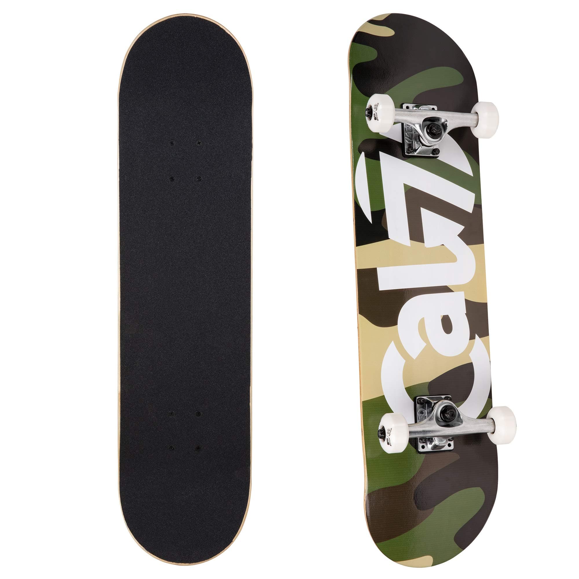Cal 7Complete Standard Skateboard 7.5-8-Inch Deck (8" Brigadier)