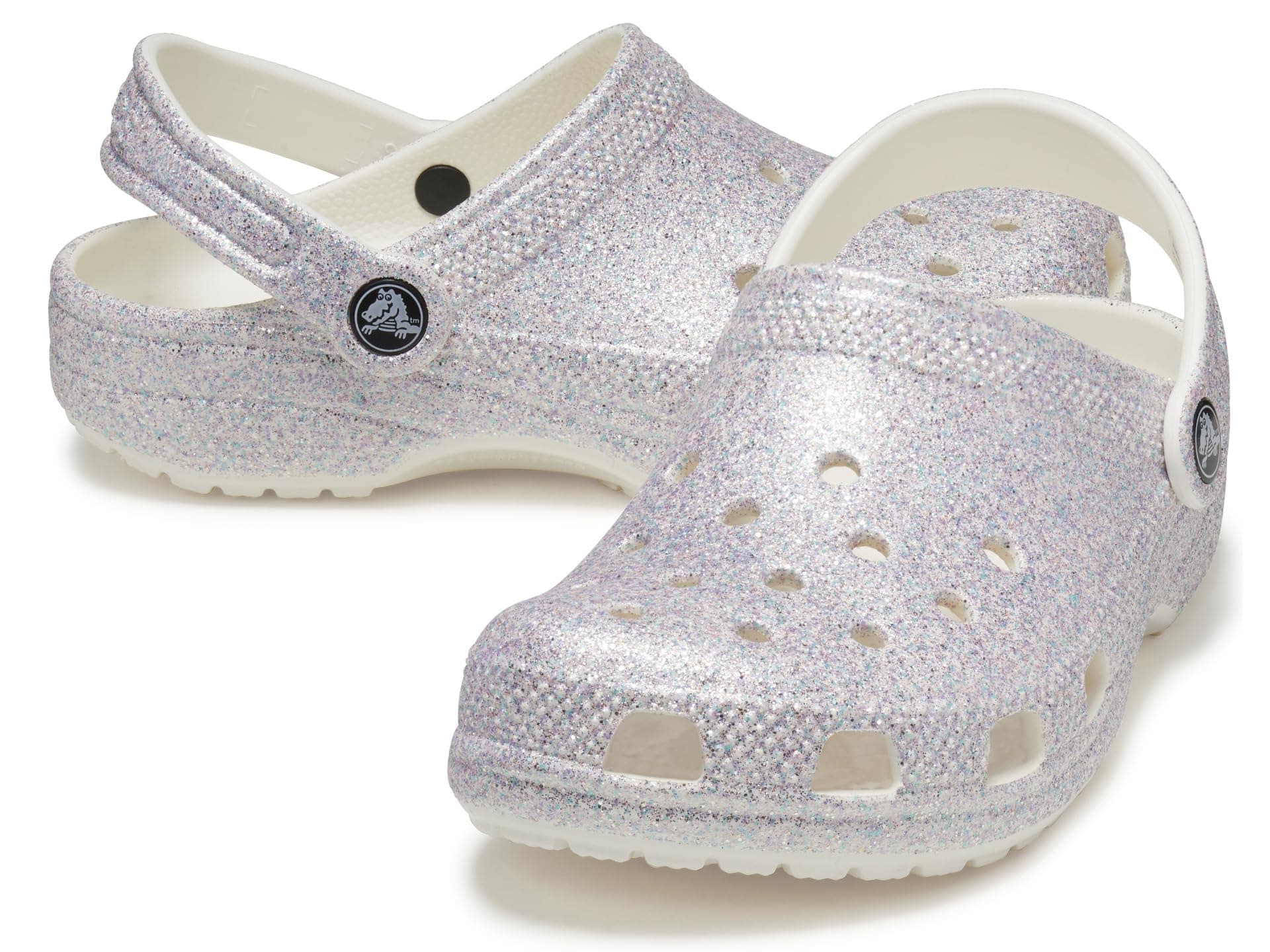 Crocs Kids' Classic Glitter Clog