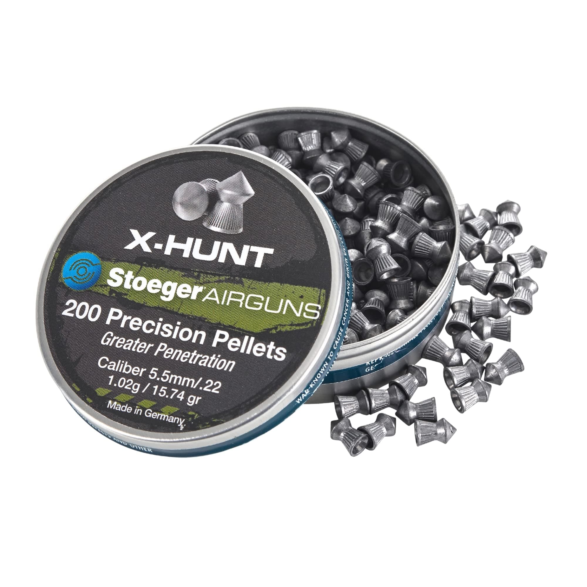 Stoeger X-Series Pellets - for Practice and Precision Targets - .22 Caliber