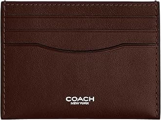 COACH Flat Card Case in Signature