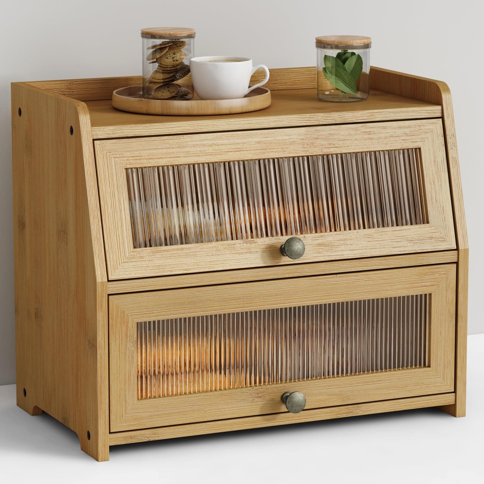 Click Here | Double Layer Bread Box