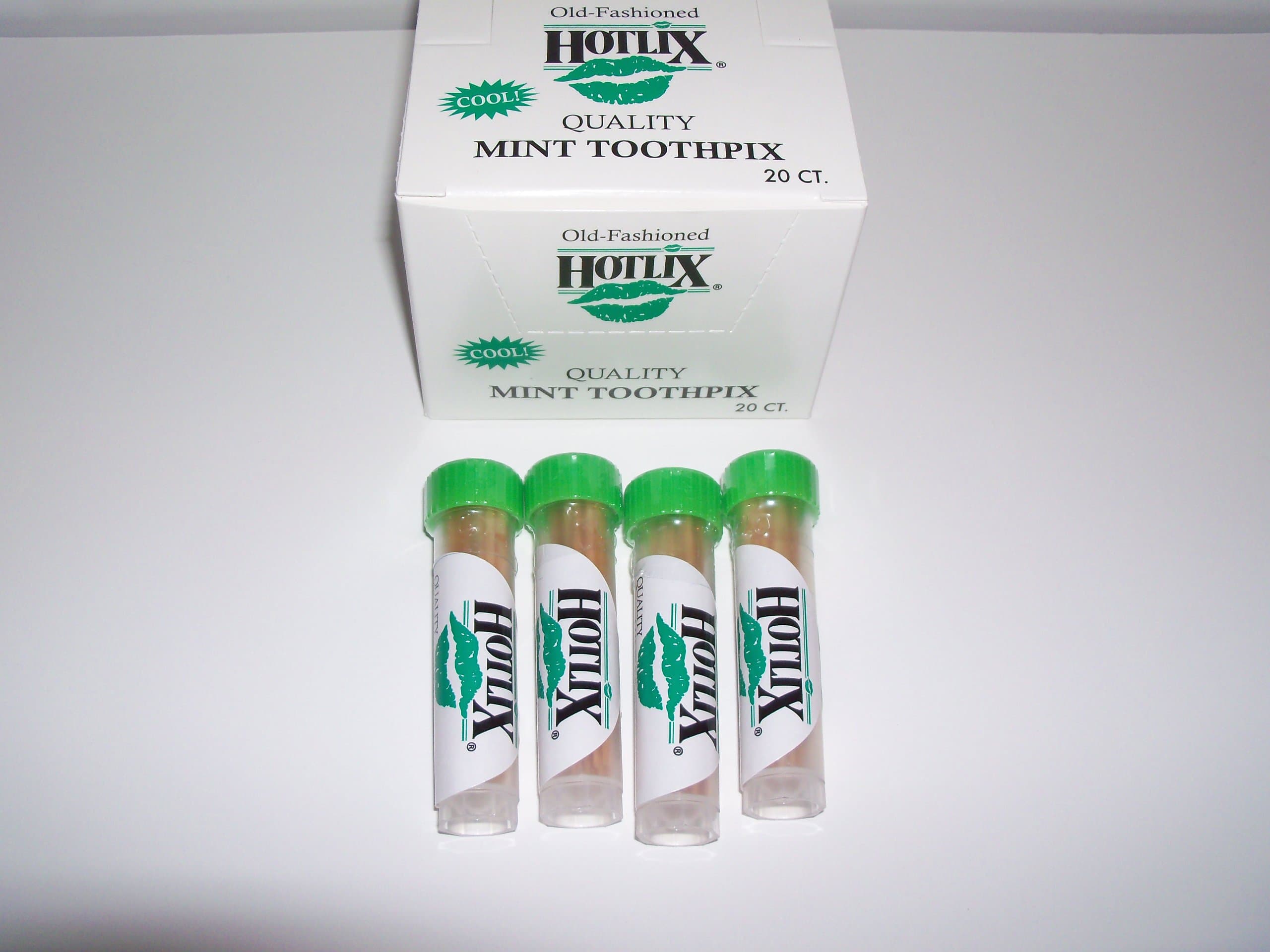 Mint Flavored Toothpicks- 4 Pack by Hotlix