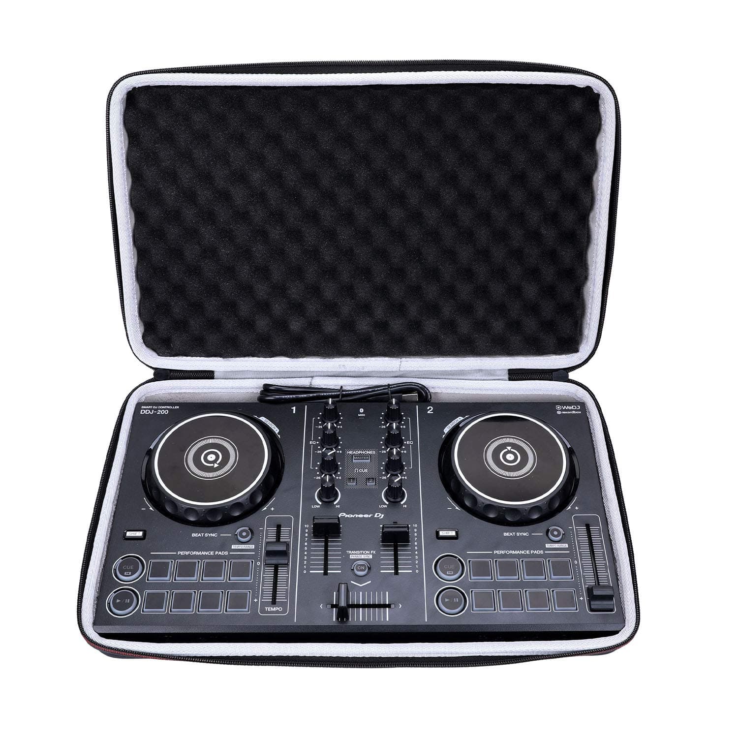 LTGEM EVA Hard Case for Pioneer DJ Smart DJ Controller（Hercules DJControl Inpulse 200 – DJ-Case only