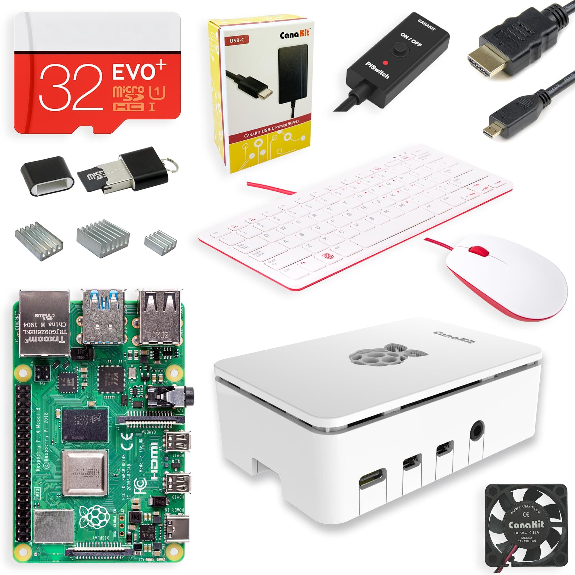 Raspberry Pi 4 Complete Desktop Starter Kit (8GB RAM)