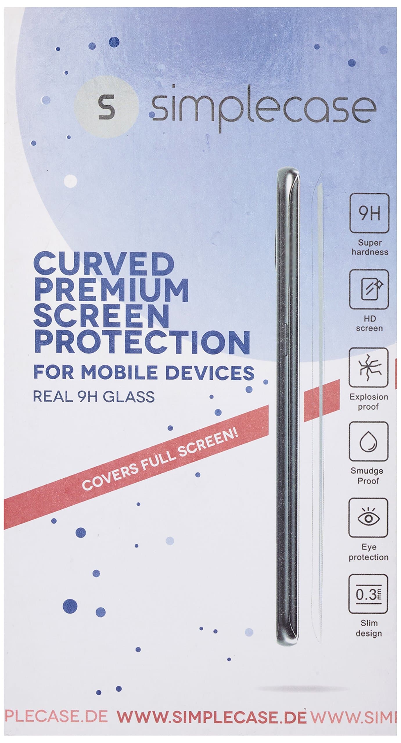 Simpl Case BU/321546 Premium Screen Protector (Pack of 2)