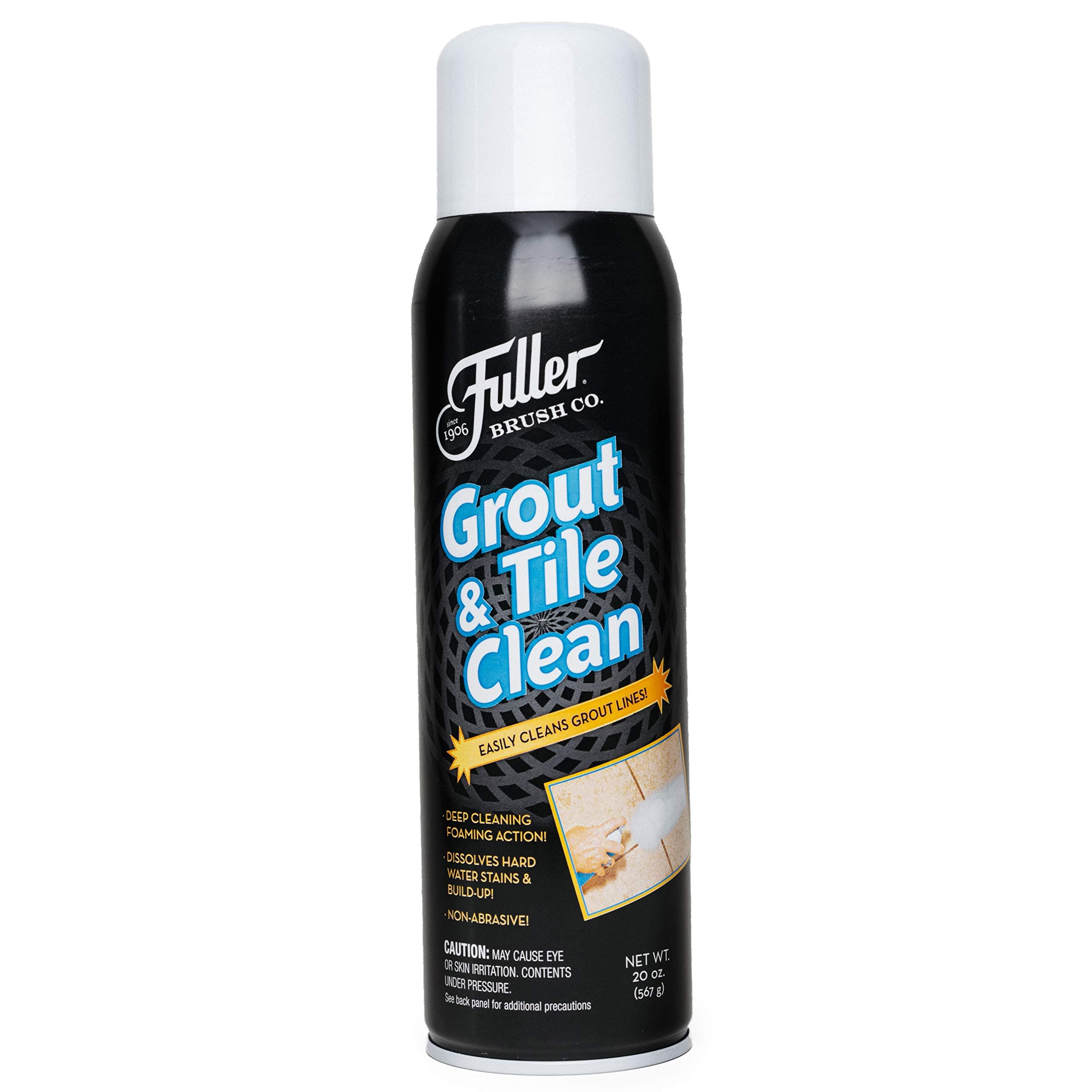 Grout and Tile Clean - Multipurpose Easy-to-Use, Heavy-Duty Cleaning Spray Perfect for Build Up Dirt in The Shower Tub, Bathroom and Kitchen Tiled Floor Sink and Wall (Pack of 1)