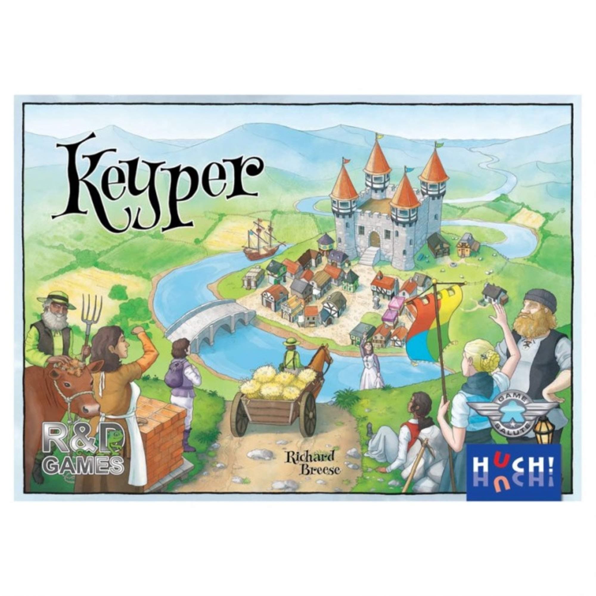 HUCH! 400258 Keyper Board Game