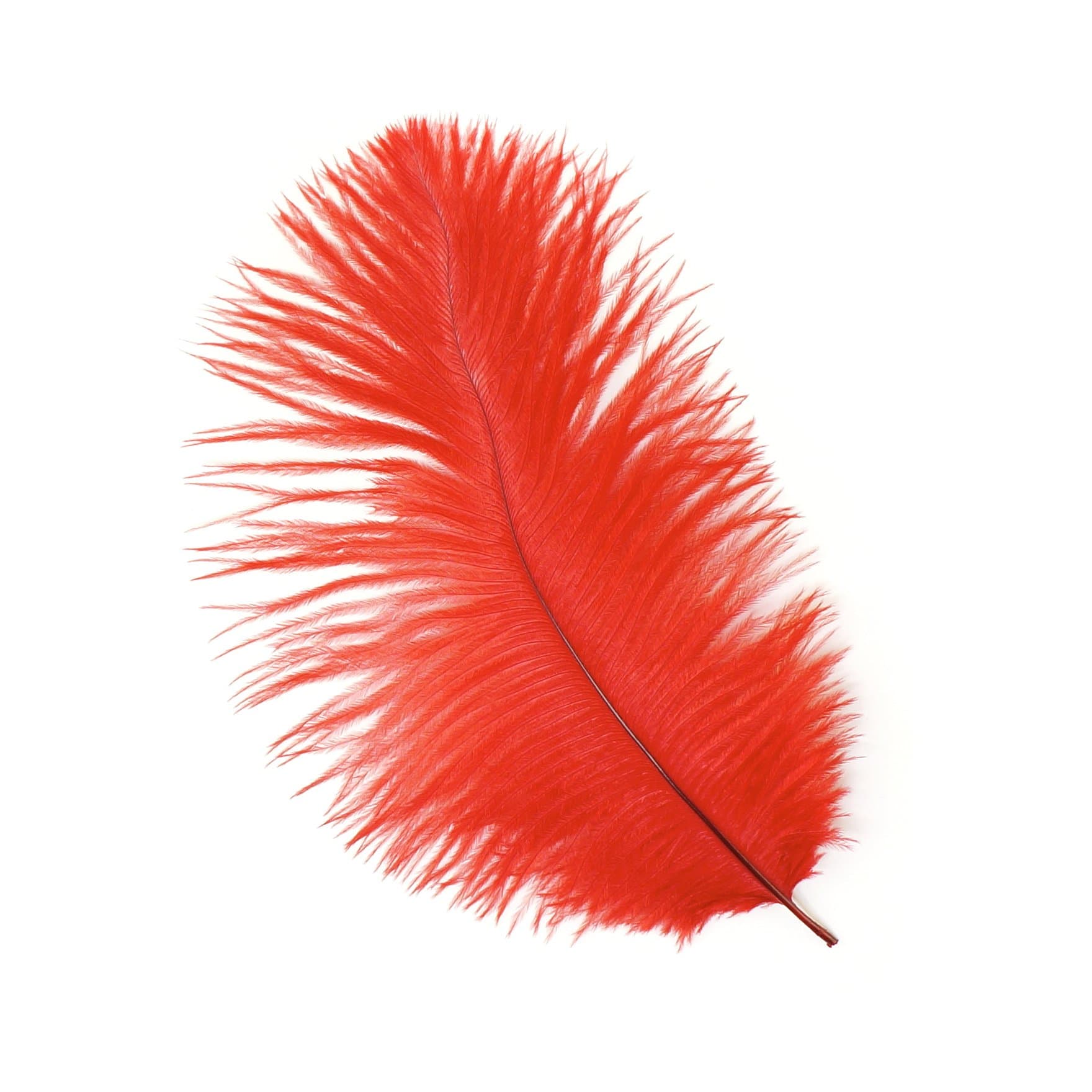 ZUCKERFeather (TM) - Ostrich Feathers-Drabs Selected - Red