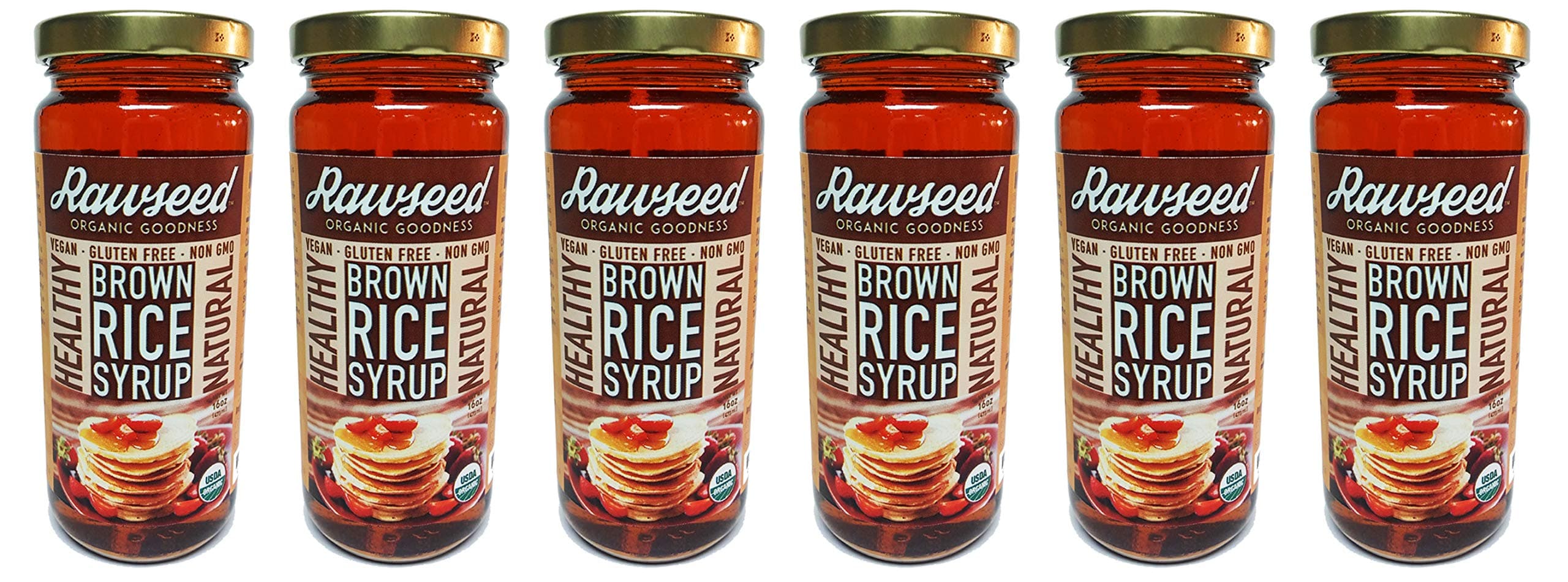 Rawseed Organic Brown Rice Syrup (6 Pack)