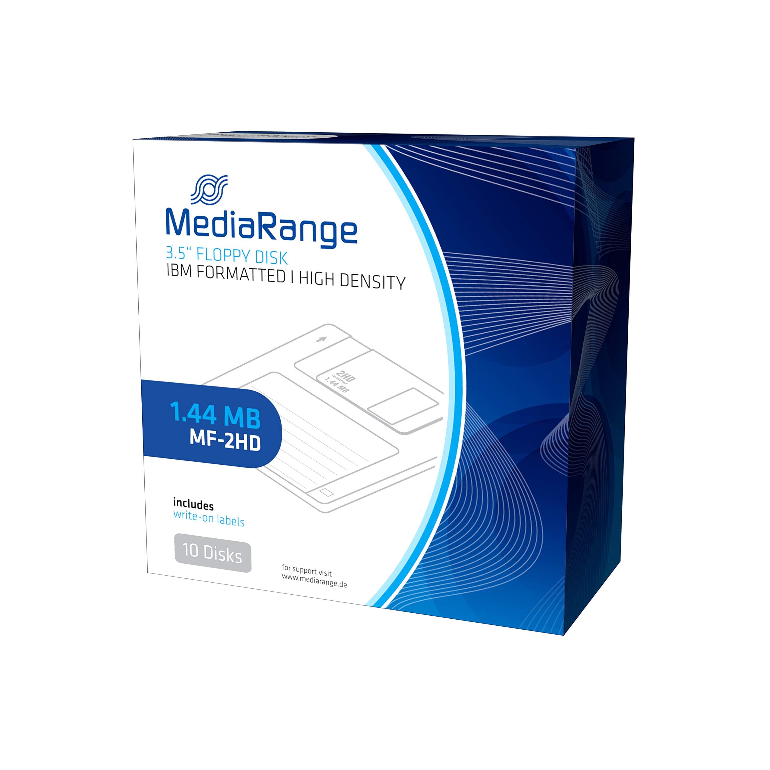 MediaRange MR200 3.5 Disk MF2HD(10) 1.44MB formatted