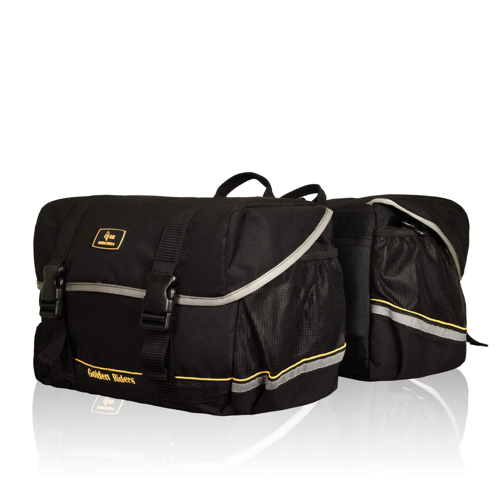 Fabric Mini48 V2 Double Side Motorcycle Saddle Bag for Bike (51+Liters)