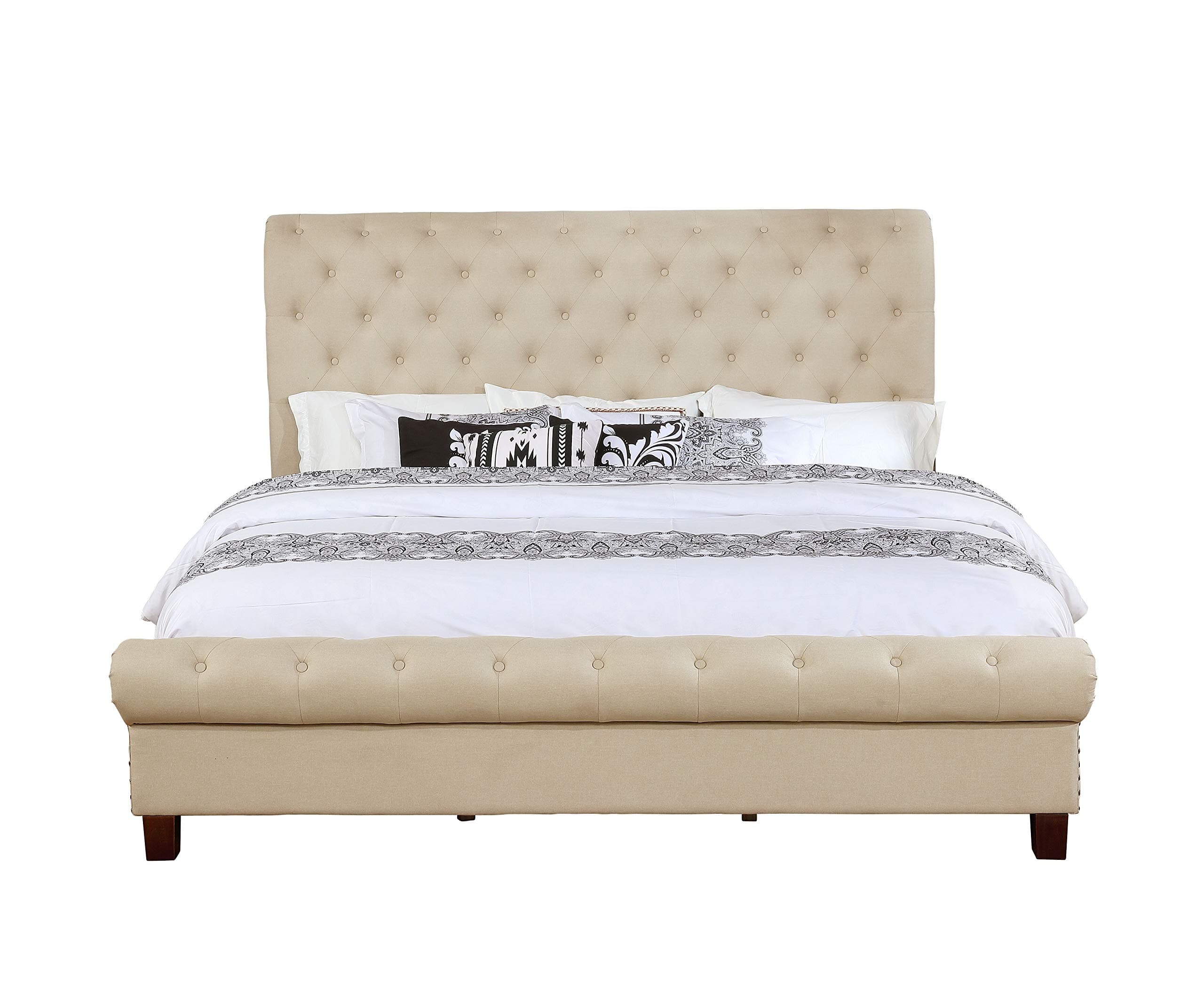 NHI Express Aidan Bed, King, Beige