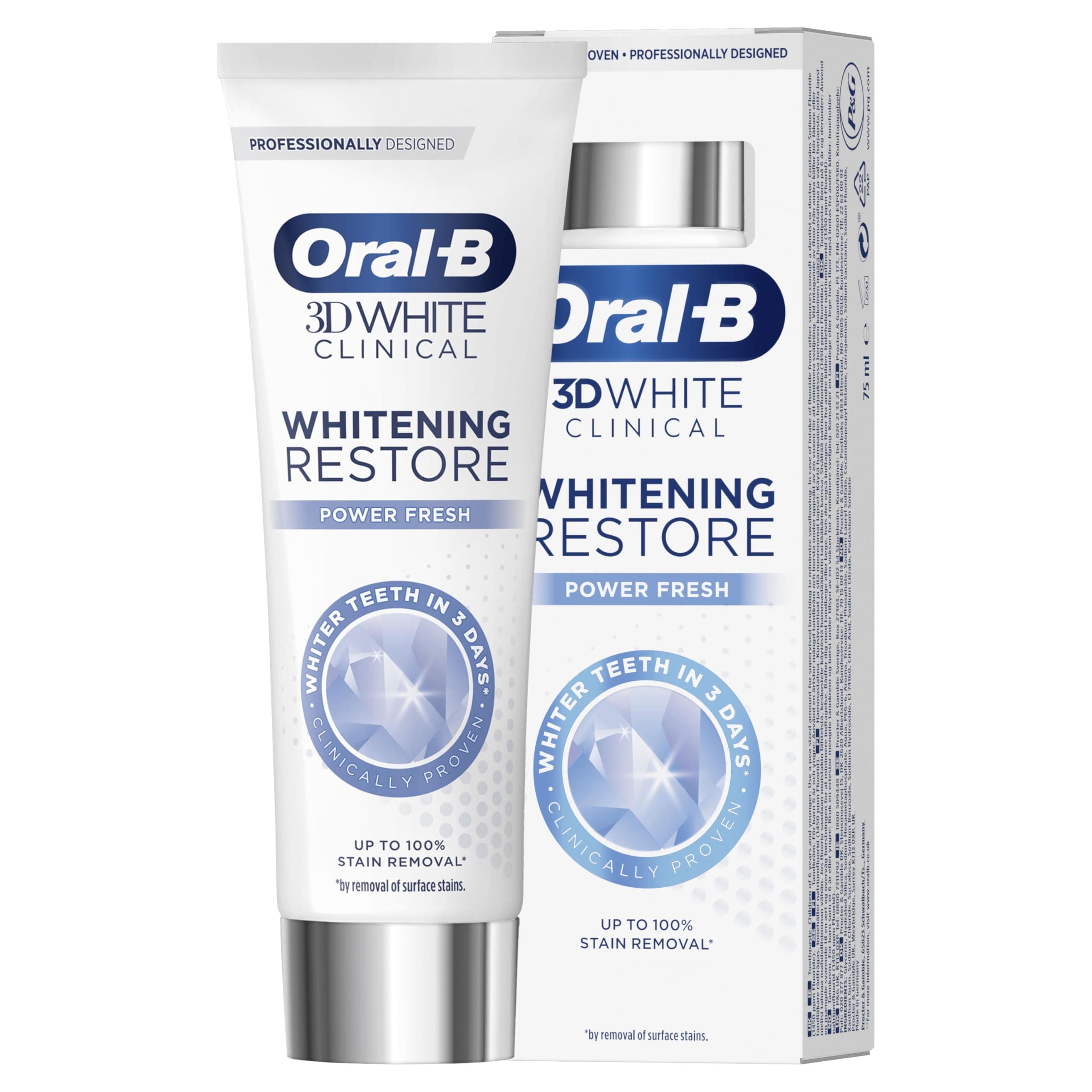 3D White Clinical Power Fresh Toothpaste 75ml