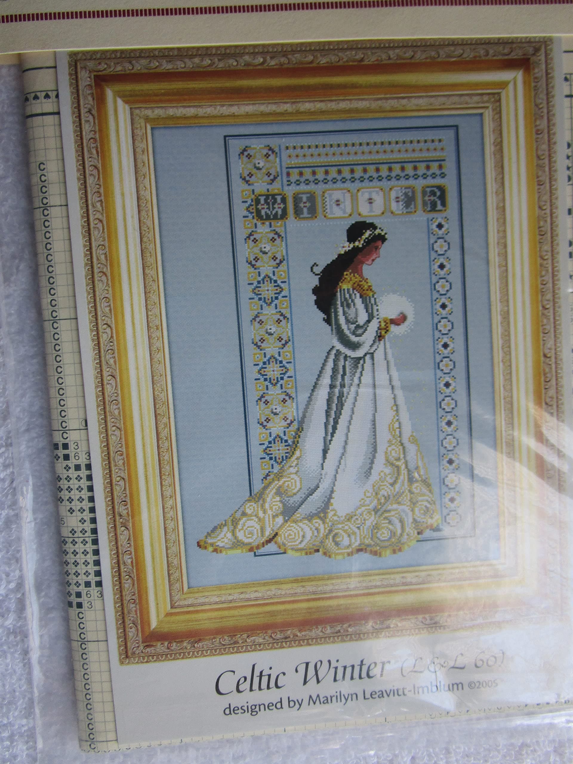 Celtic Winter Cross Stitch Pattern