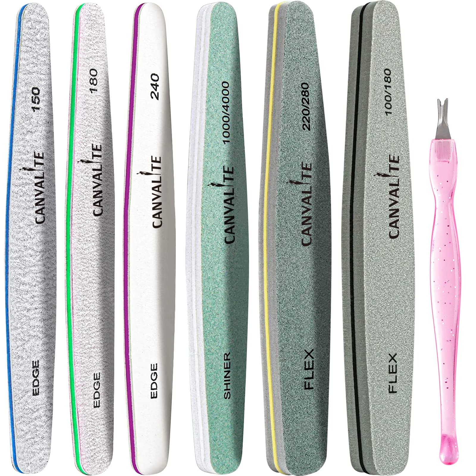 6Pcs Professional Nail File and Buffer Set