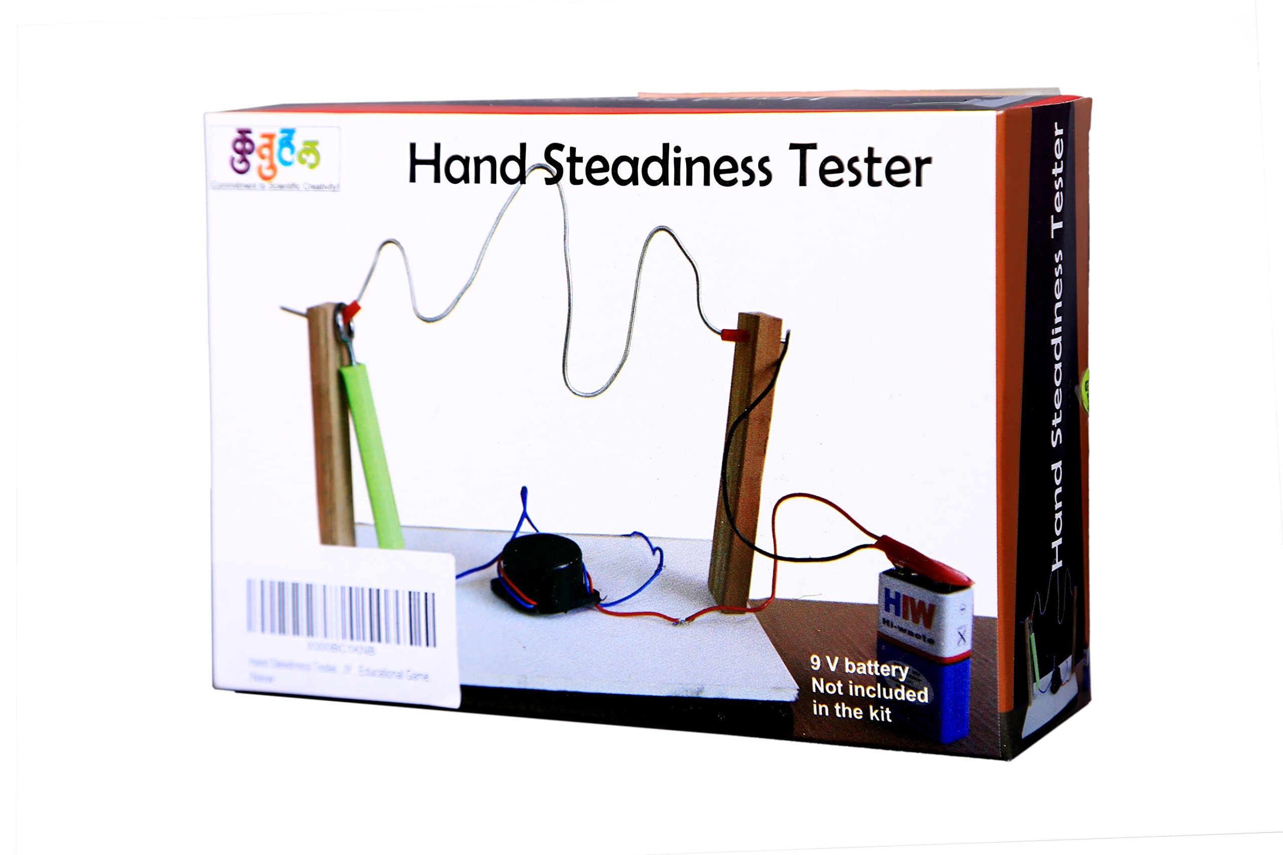 Hand Steadiness Tester Making Kit. Fun Learning Activity. Concentration Test Puzzle. Do It Yourself. Make Working Model. Educational Learning Toy. School Project.