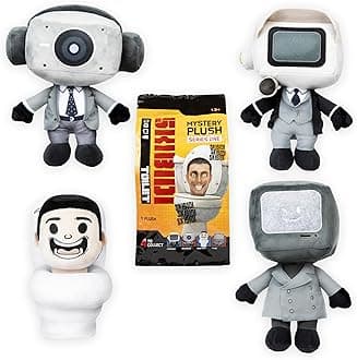 SKIBIDI Toilet Mystery Plush – Collectible Plush, All-New Collectibles, Offic...