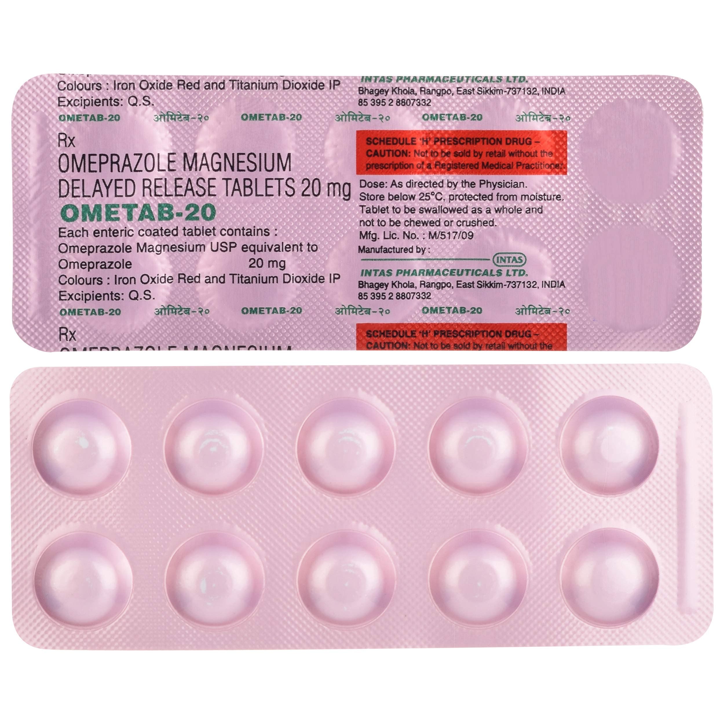 Ometab-20 - Strip of 10 Tablets