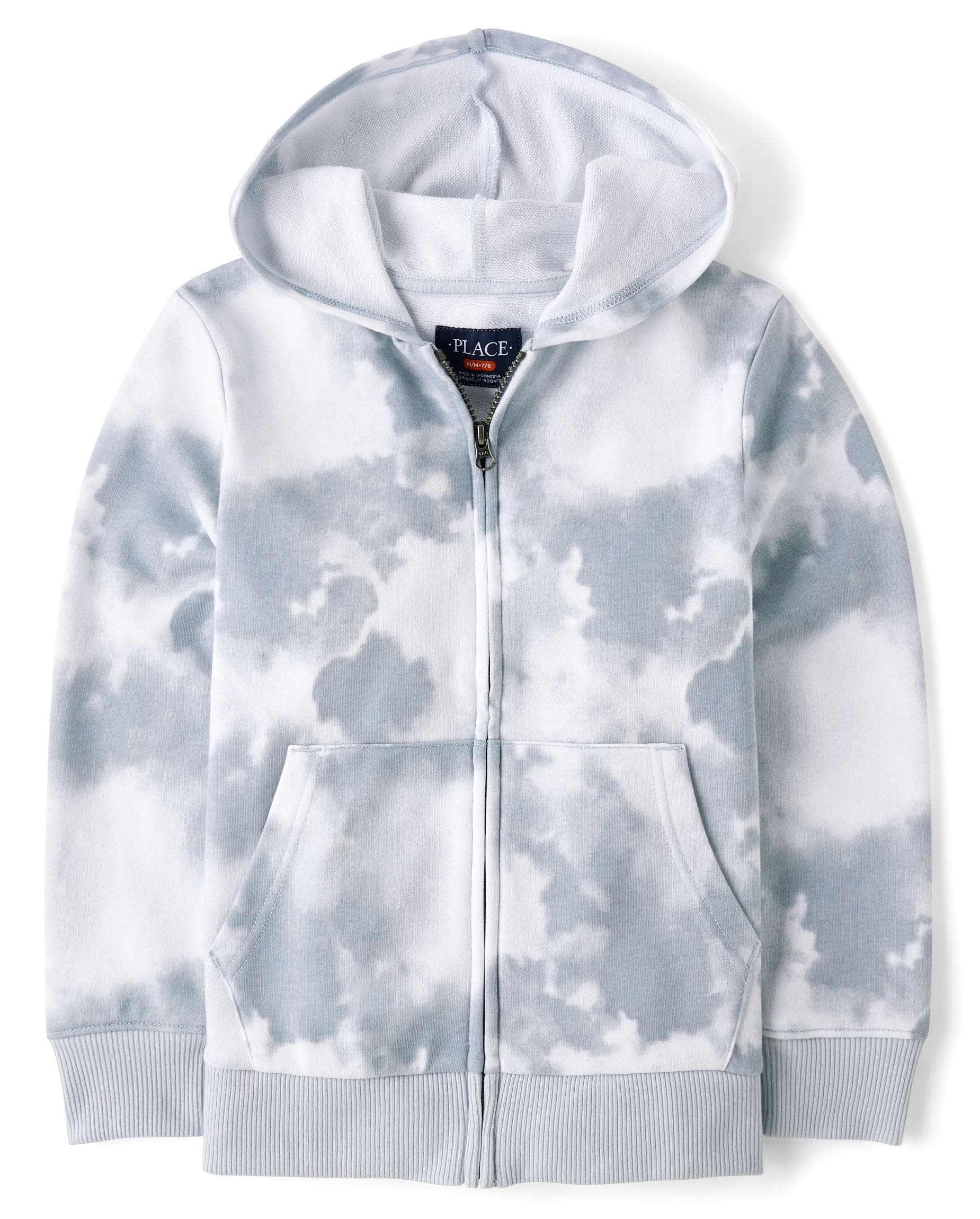 Active Long Sleeve Hooded Full Zip Front Sweatshirt