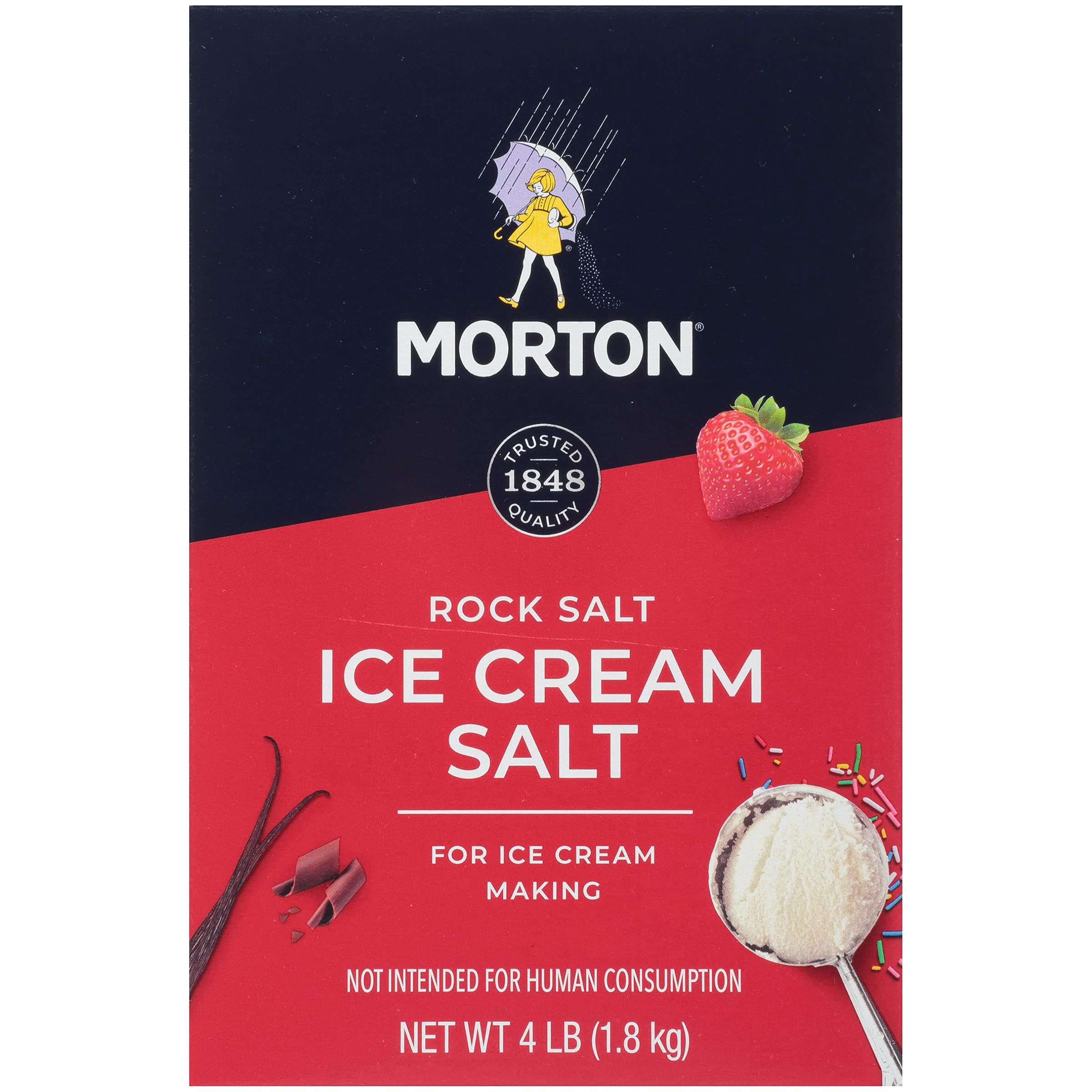 Morton Ice Cream Salt 1.8kg Box