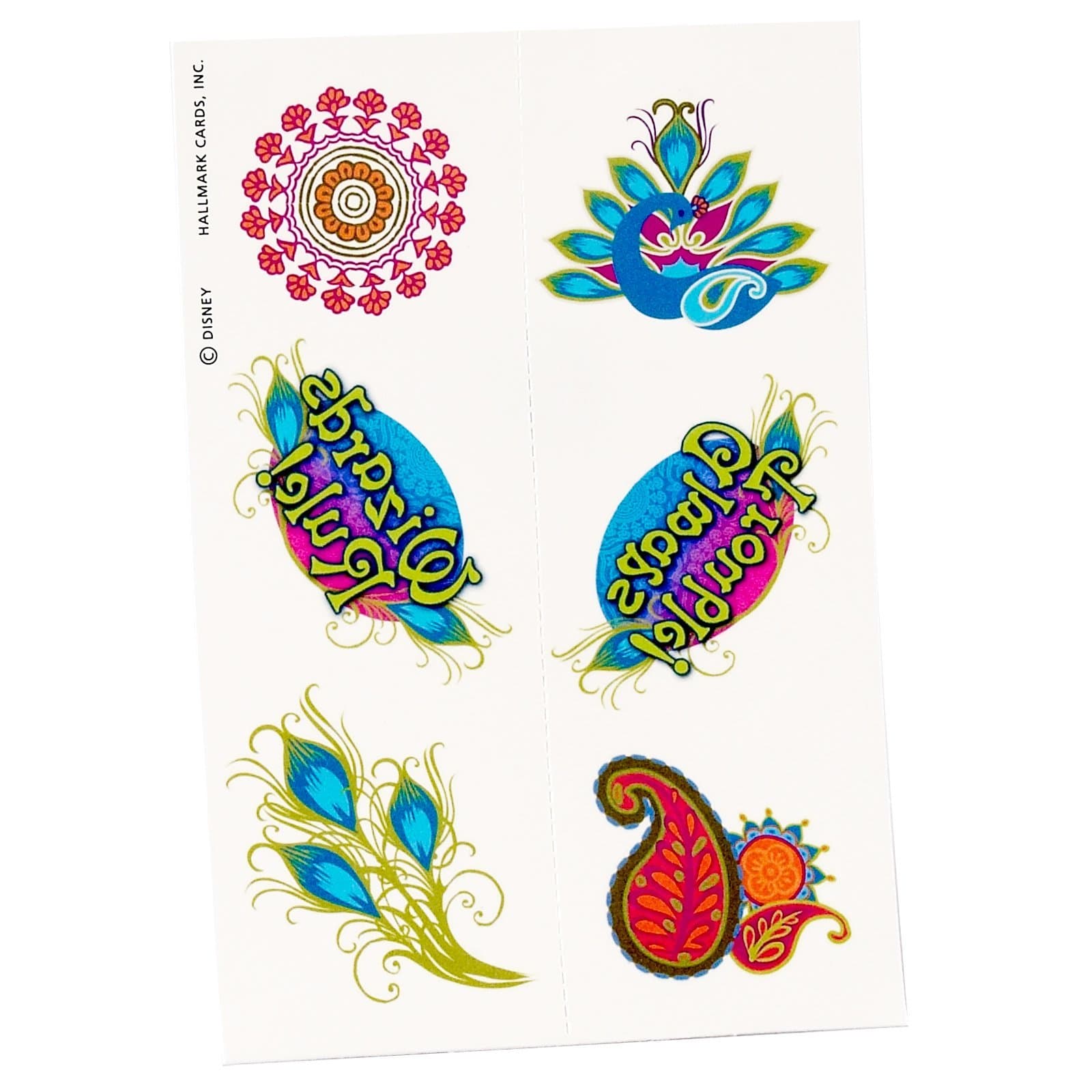 Wizards of Waverly Tattoos 2 Sheets