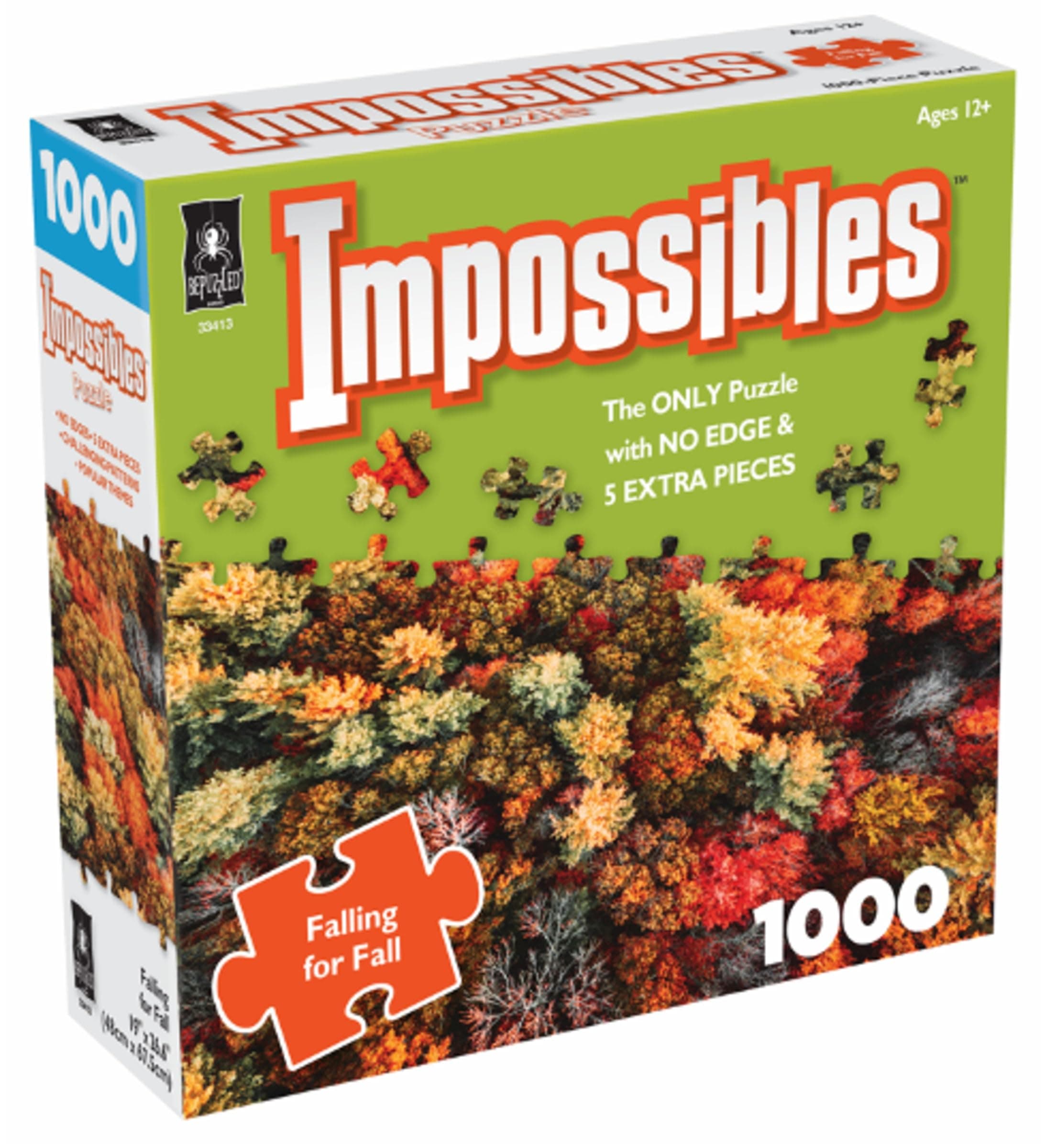 Impossibles Puzzles: Falling for Fall Challenging Puzzles with a Twist for Advanced Puzzlers Ages 15 and Up