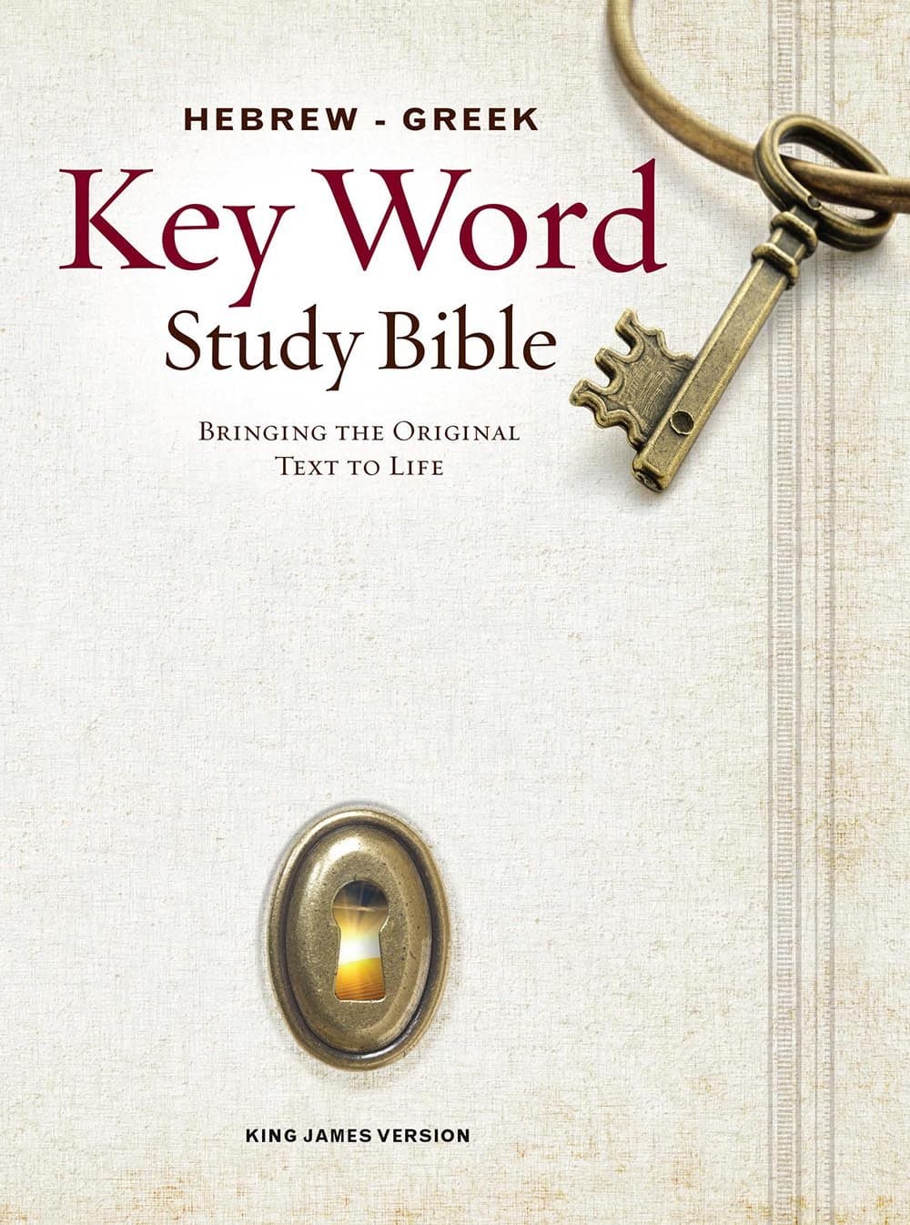 KJV Hebrew-Greek Key Word Study Bible (Key Word Study Bibles): King James Version, Wider Margins Hardcover – 19 Feb. 2008