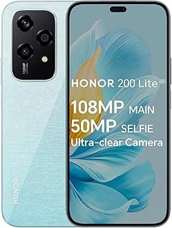 200 Lite, 5G Dual SIM, 8GB RAM + 256GB ROM, 6,7” Anti-Drop AMOLED Display, 108MP Triple Rear Camera, Starry Blue - UAE Version, 1 Year Official Warranty