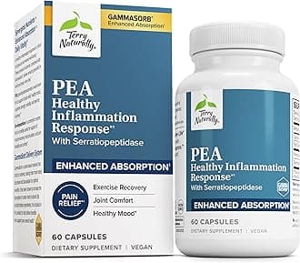 Pea Healthy Inflammation Response - Joint Health Support - Exercise Performance & Post-Workout Support - Contains No Dairy, Gluten, or Soy - 60 Capsules (30 Servings)