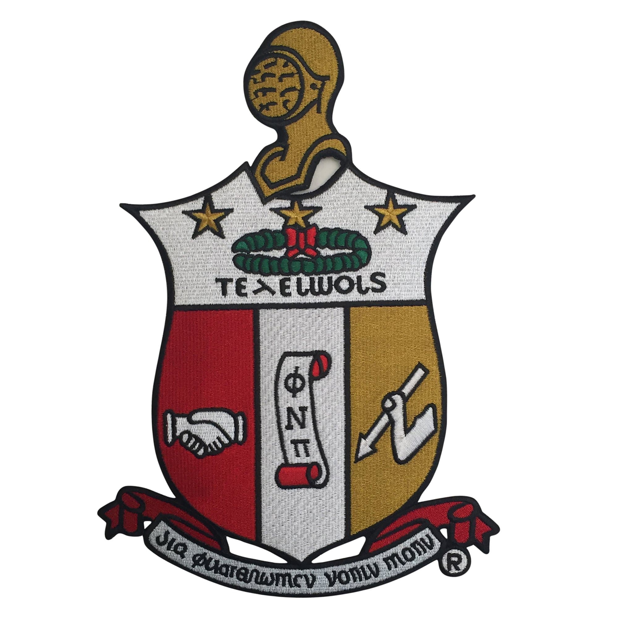 G705 - Kappa Alpha Psi Crest Shield Patch 5"