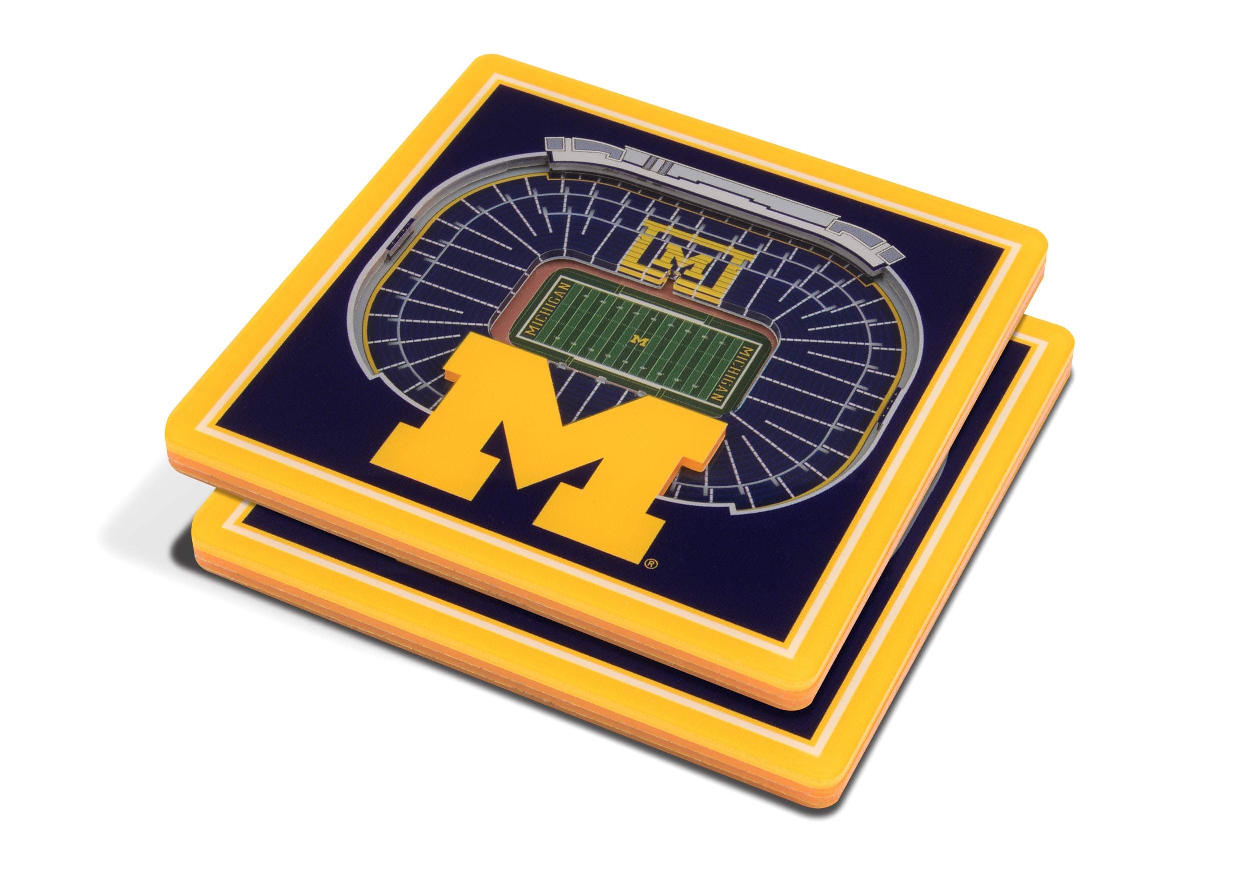 YouTheFan NCAA 3D StadiumView Coasters