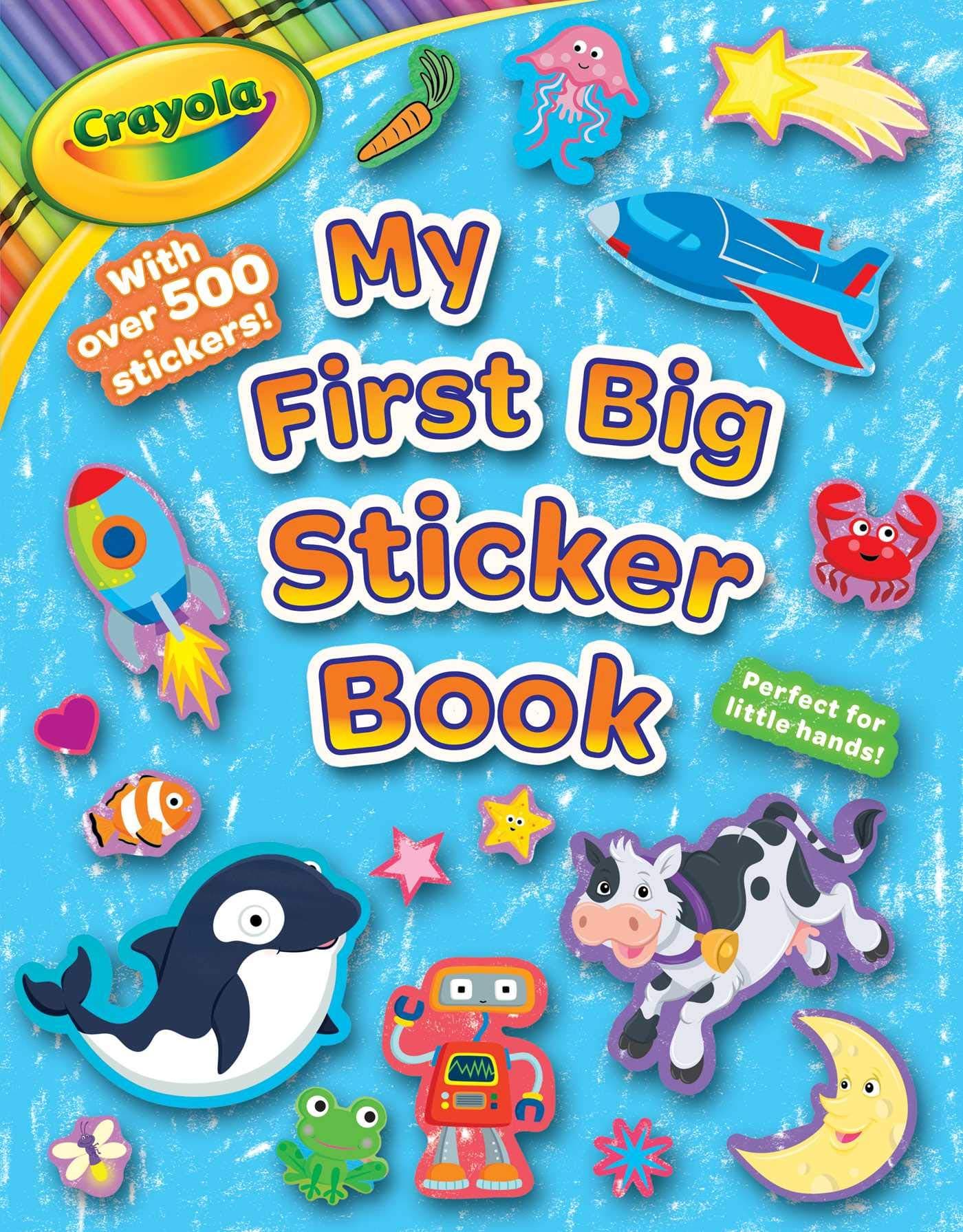 Buzzpop Crayola My First Big Sticker Book