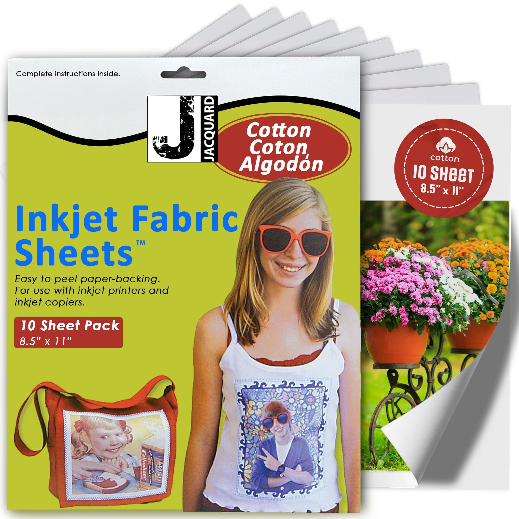 Inkjet Cotton 8.5X11 10 Pack