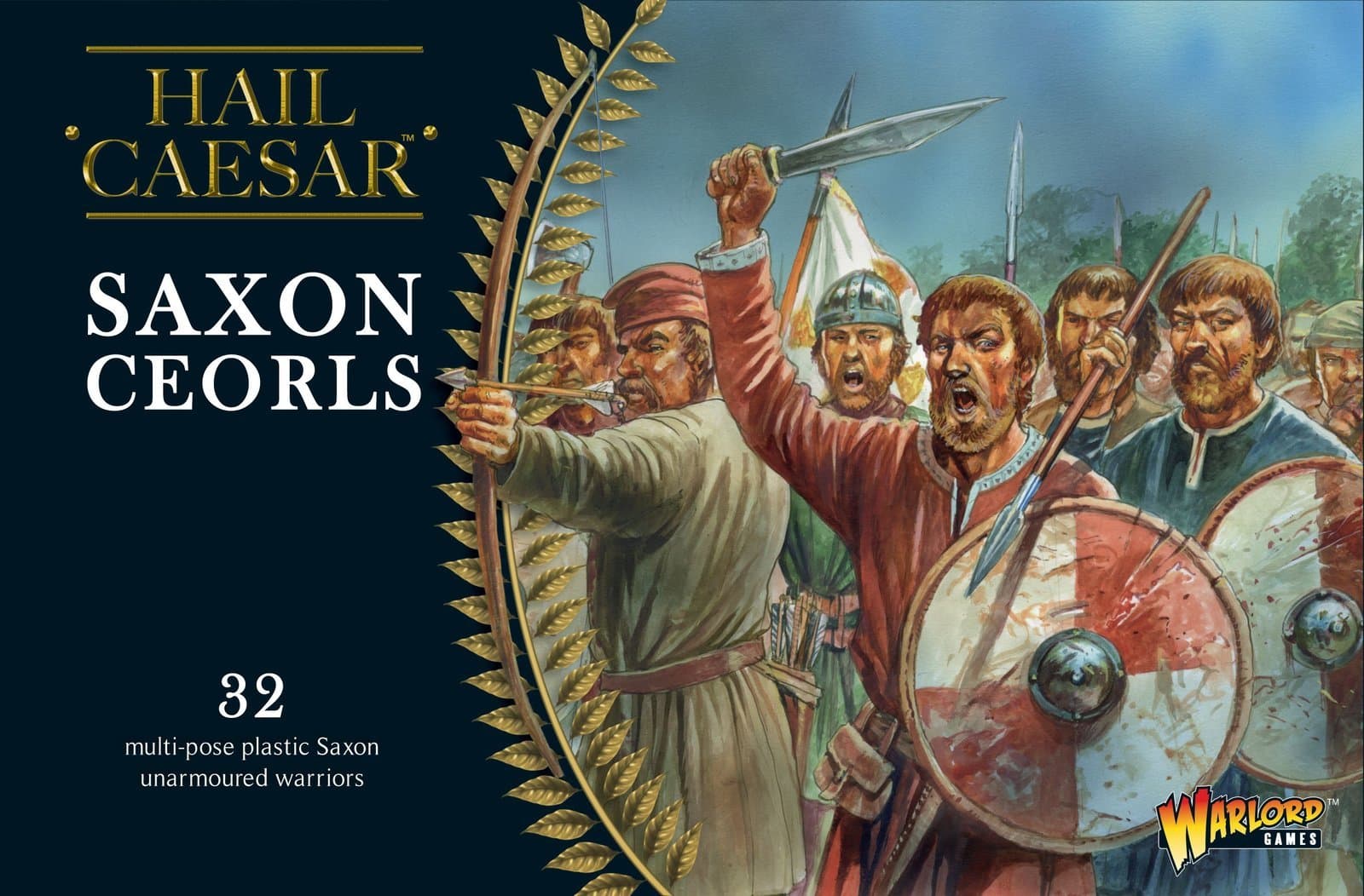 Hail Caesar - Saxon Ceorls - Wargaming miniatures