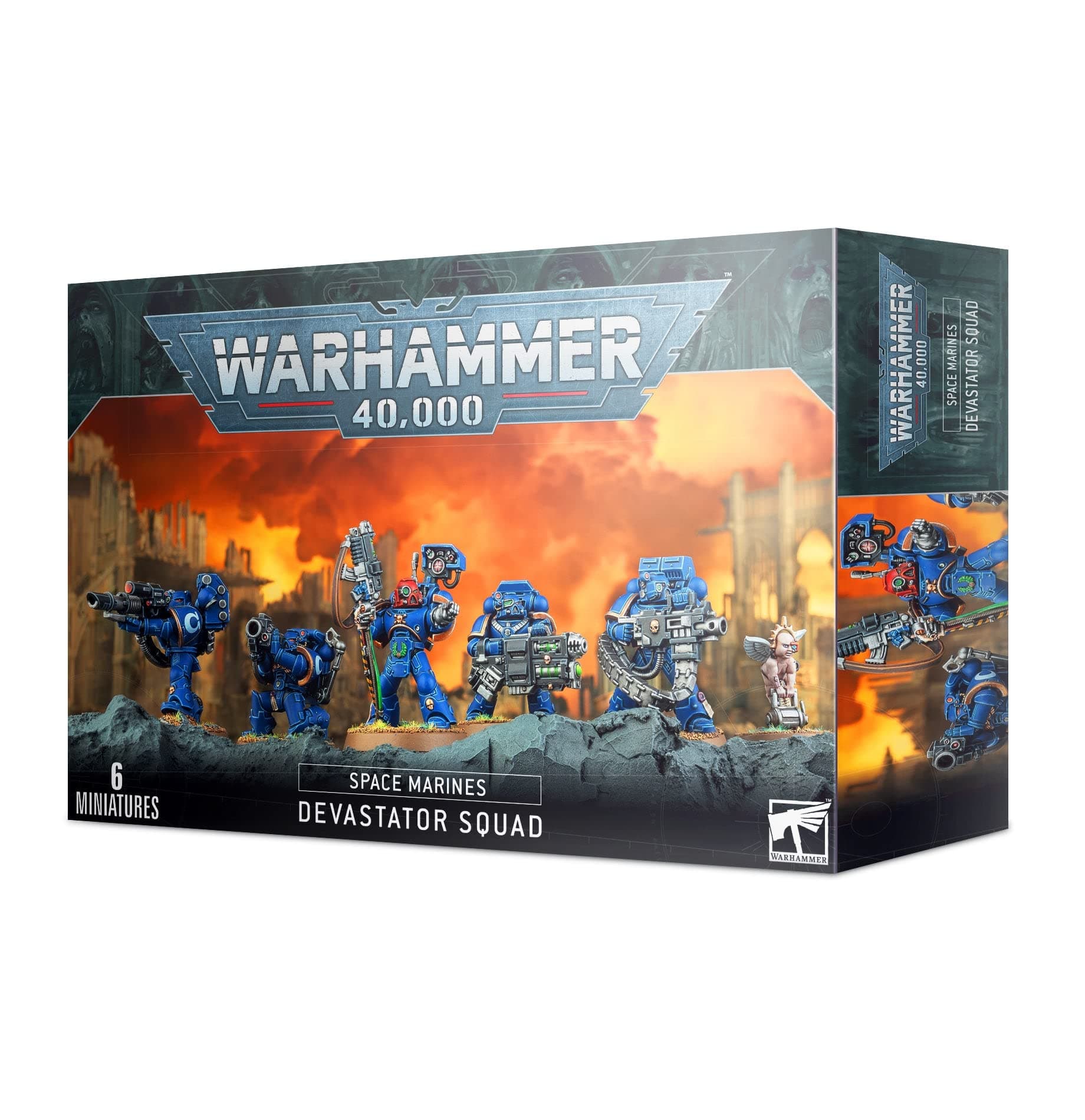 Warhammer 40,000 - Space Marines: Devastator Squad - Games Workshop