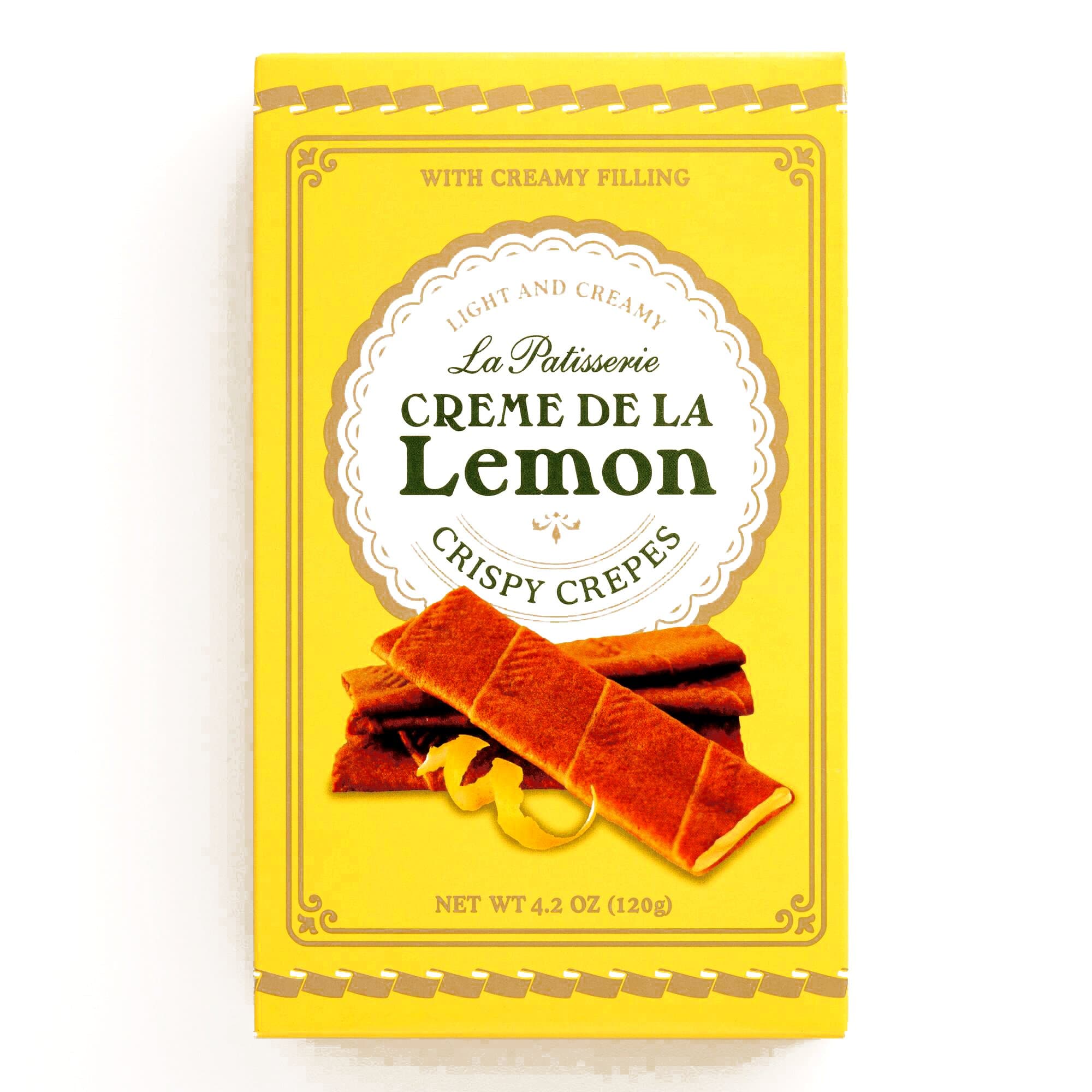Creme de la Lemon Crispy Crepes 4.2 oz each (1 Item Per Order)