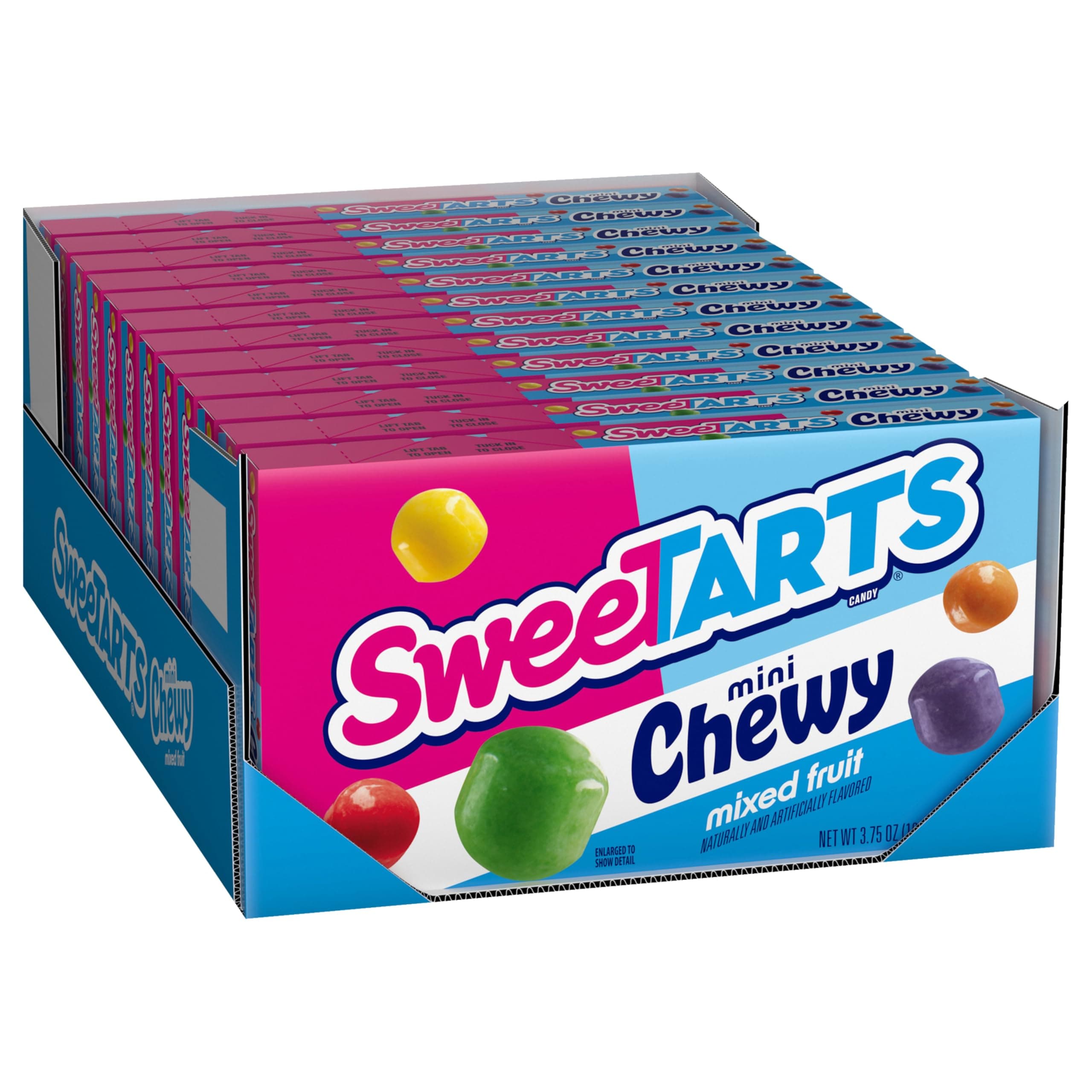 Mini Chewy, Candy, Mixed Fruit, Theater Box, 3.75 oz, 12 count