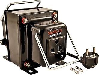 Simran THG-1000 Step Down Voltage Transformer 1000 Watts Converts AC 220/240 Volt to 110 Volt