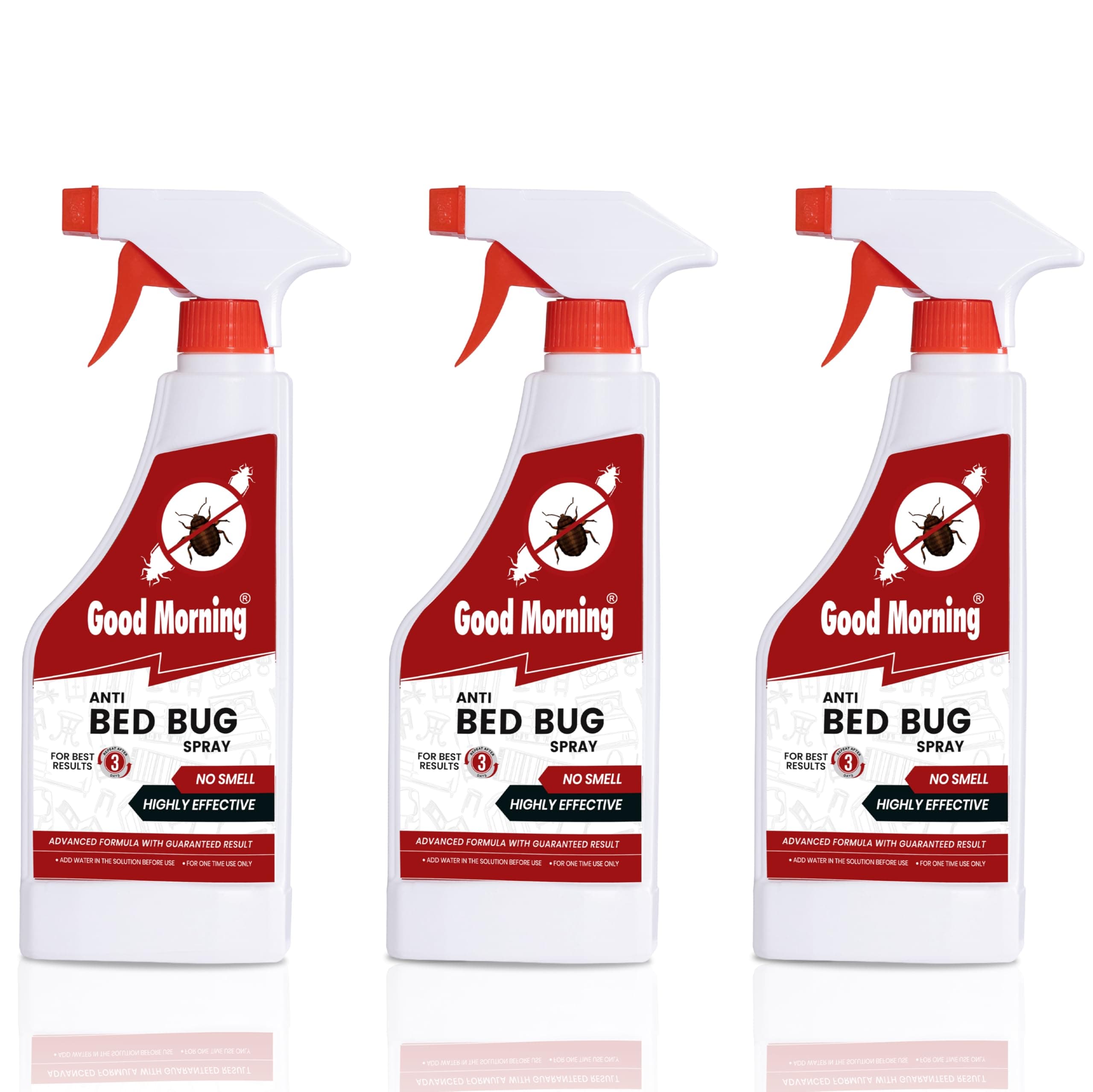 Bed Bug Killer 400ml | Bed Bug Control for Home & Commercial Use | Pack of 3