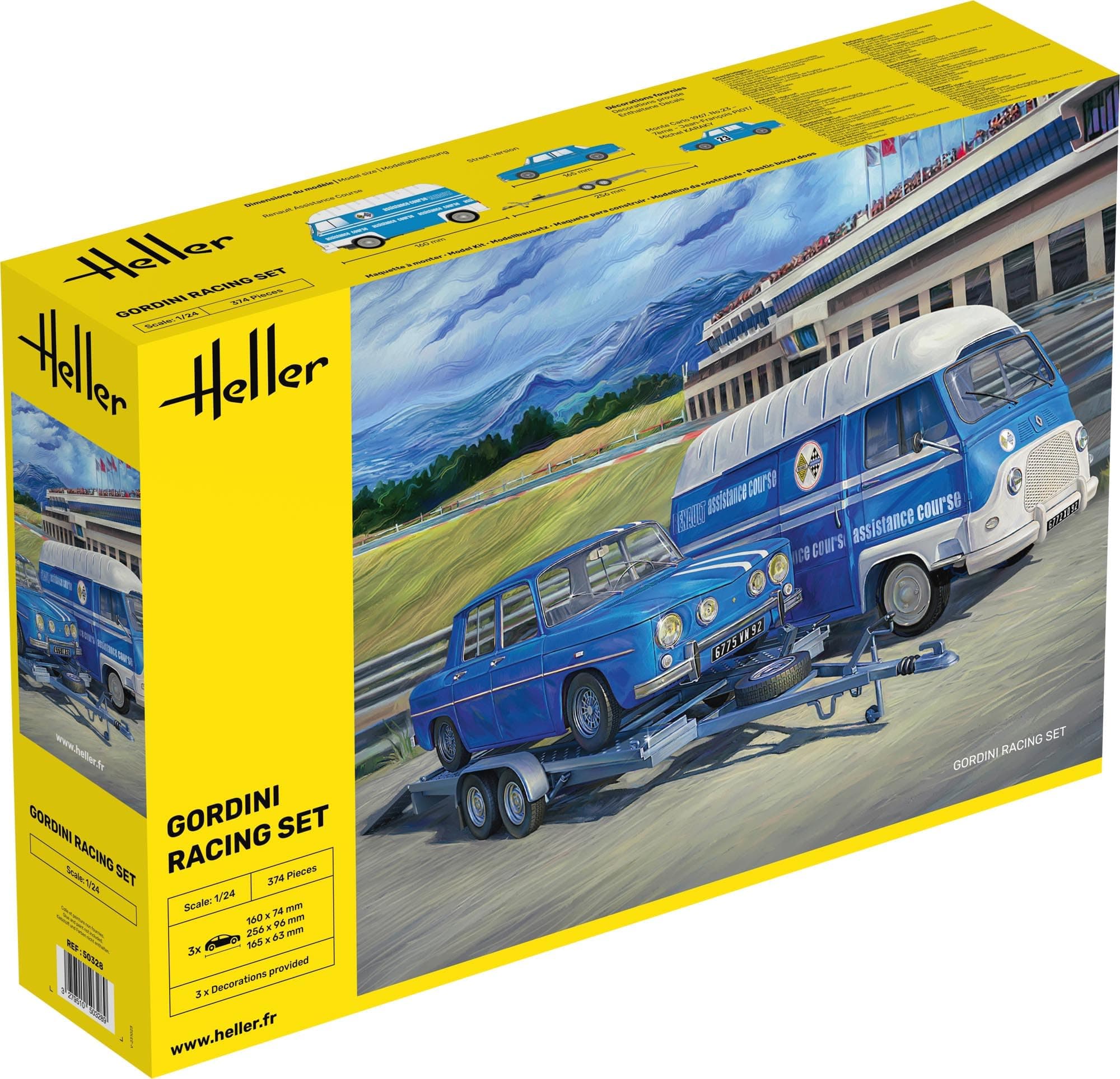 Heller 1:24 - Gordini Racing Set