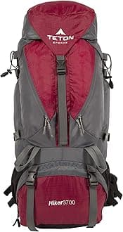 TETON SportsUltralight Backpacks; Lightweight, Durable, Internal-Frame Backpack for Hiking, Backpacking, Travel and Camping; Not Your Basic Backpack