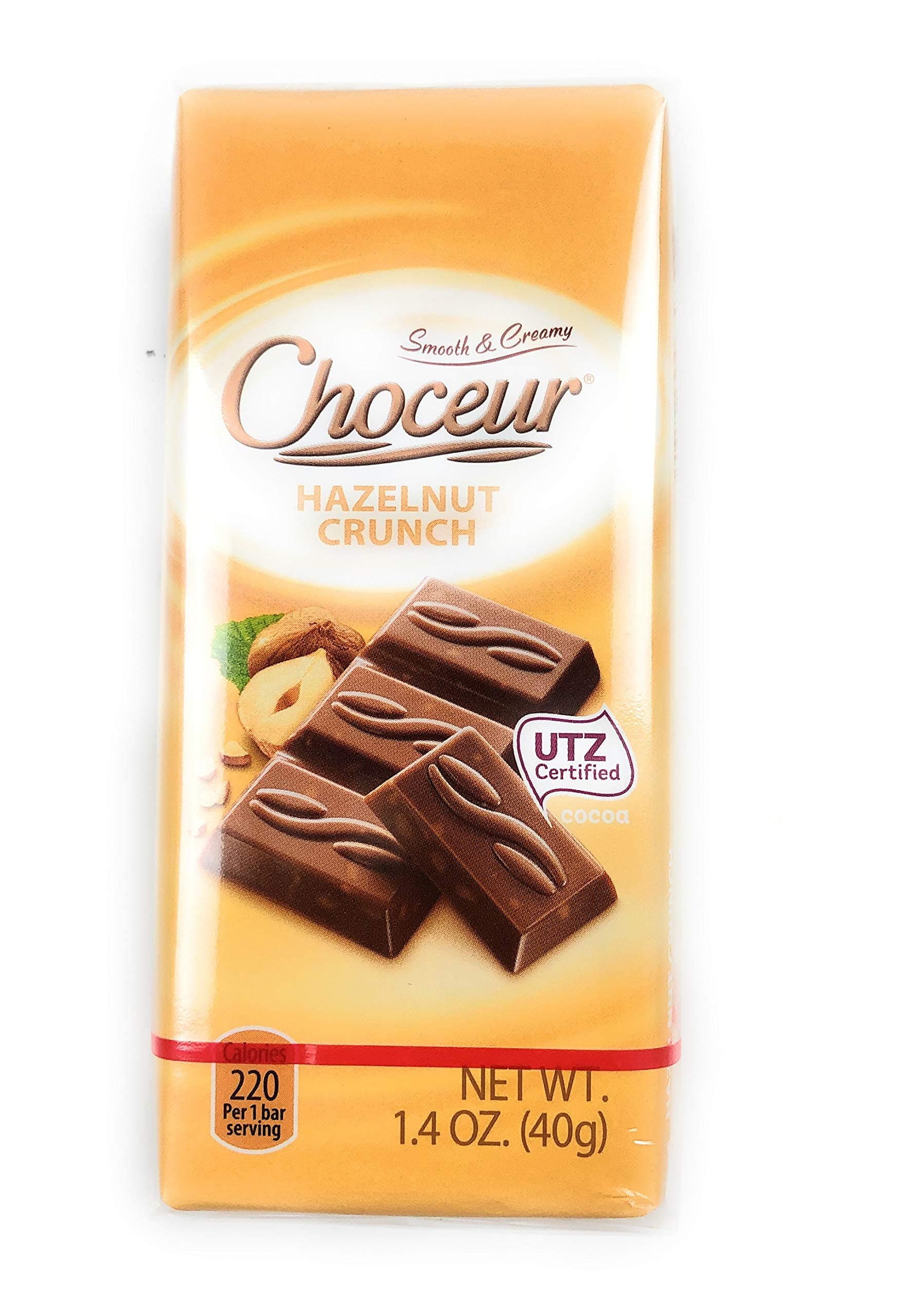Choceur Chocolate Pack of 5 (Hazelnut Crunch)