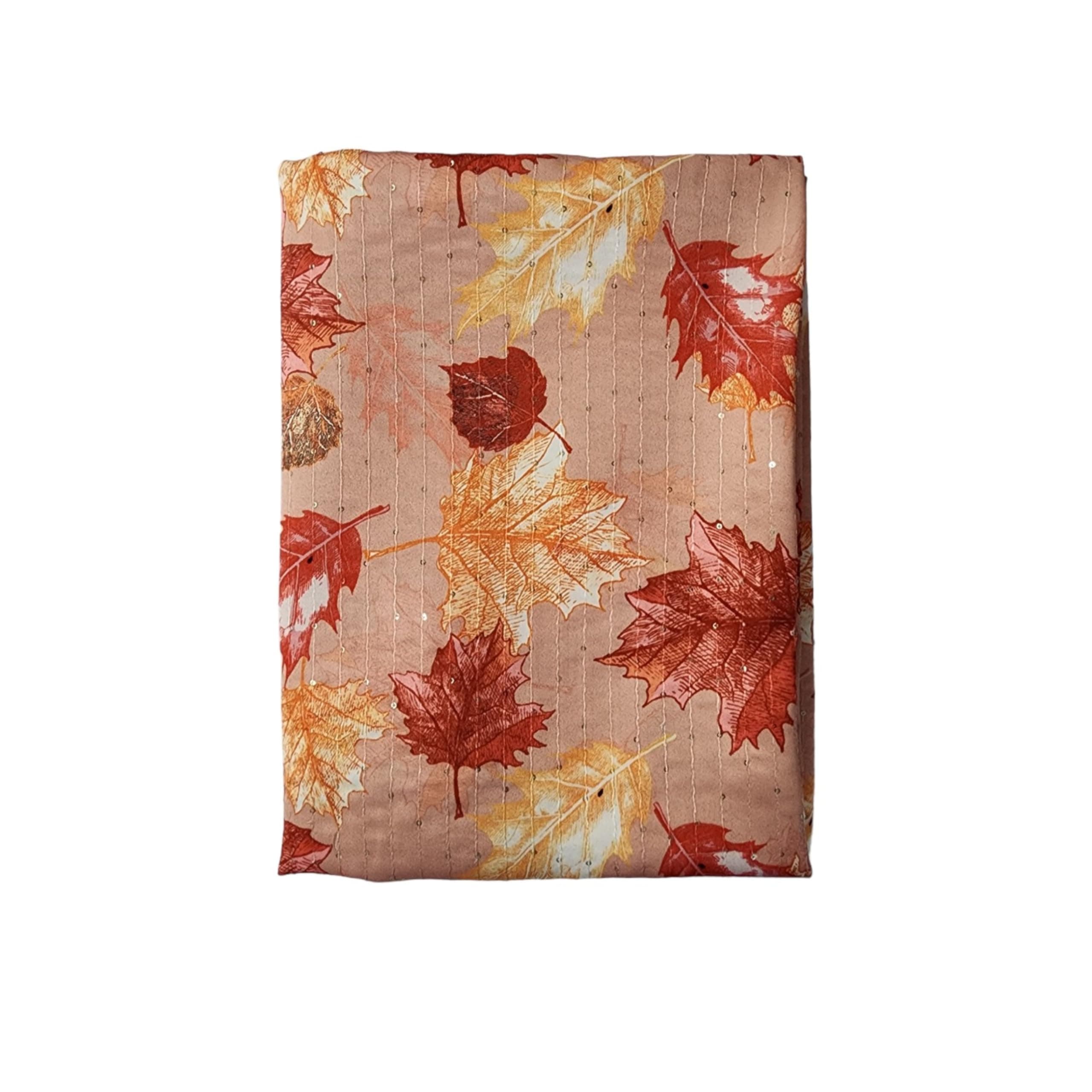 ILIANA 1 meter Designer Polyester Digital Print Blouse piece material | Sequin Embroidery Heavy Fabric | Women Saree Blouse, Indo western top, Crop top, Choli