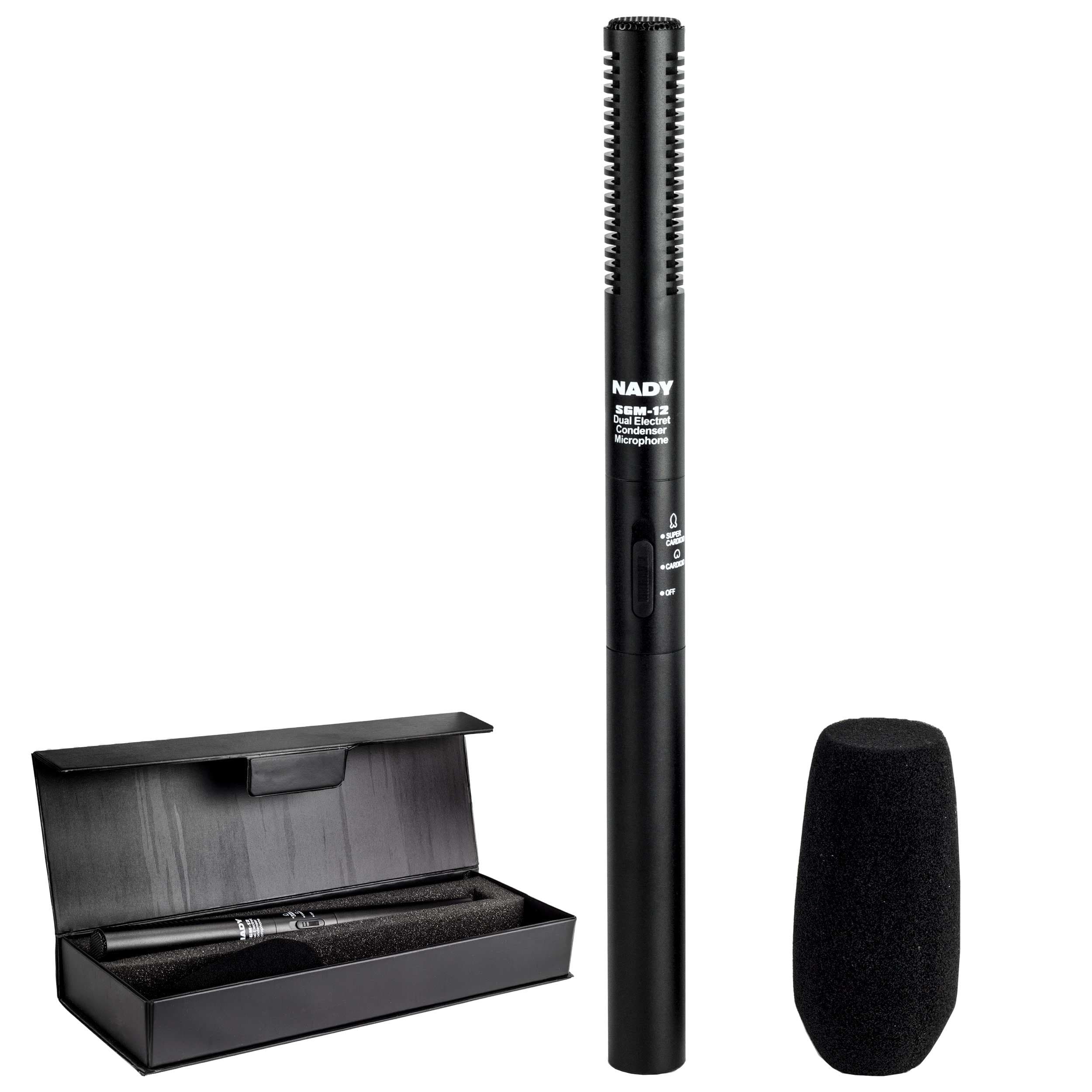 Nady SGM-12 Shotgun Condenser Microphone